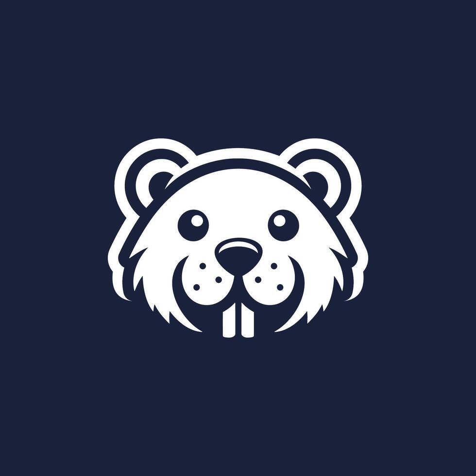 Professional Beaver, Logo Excellence Achieved vector