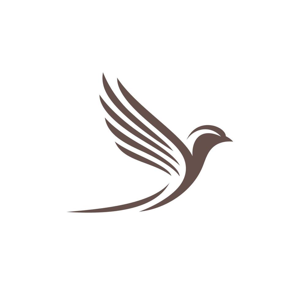 Dynamic Bird Logo Design Ideas vector