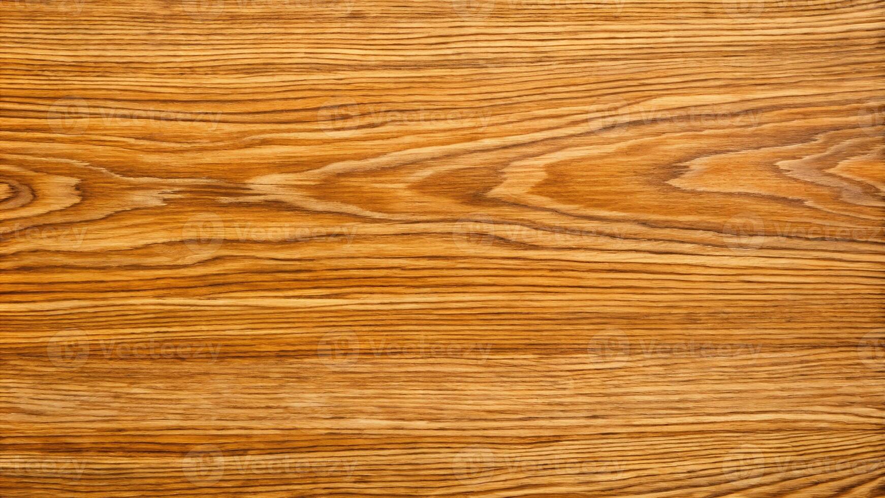 Polished Oak Wood Texture with Warm Brown Tones and Smooth Grain Patterns photo