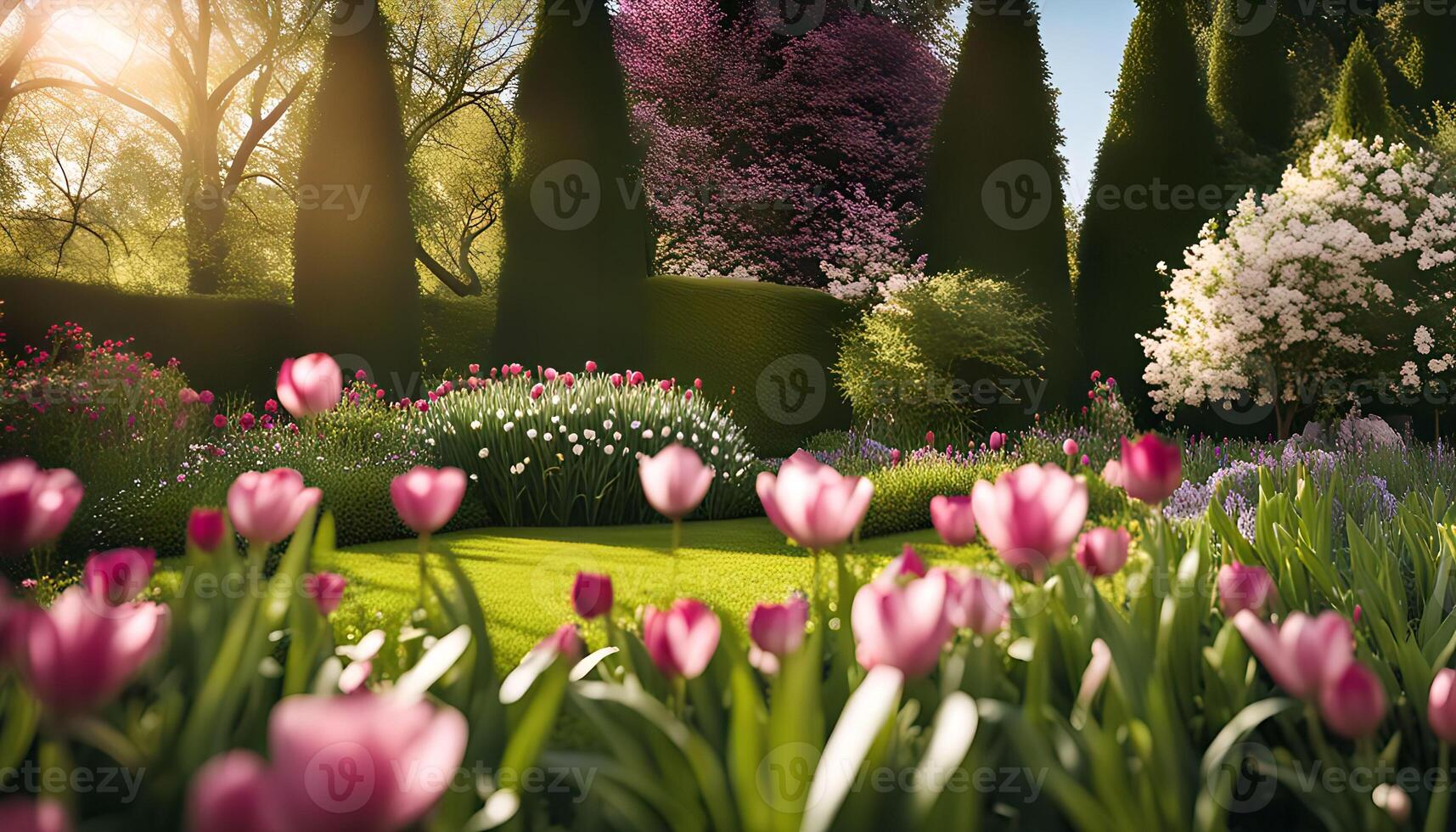 A Beautiful Spring Garden photo