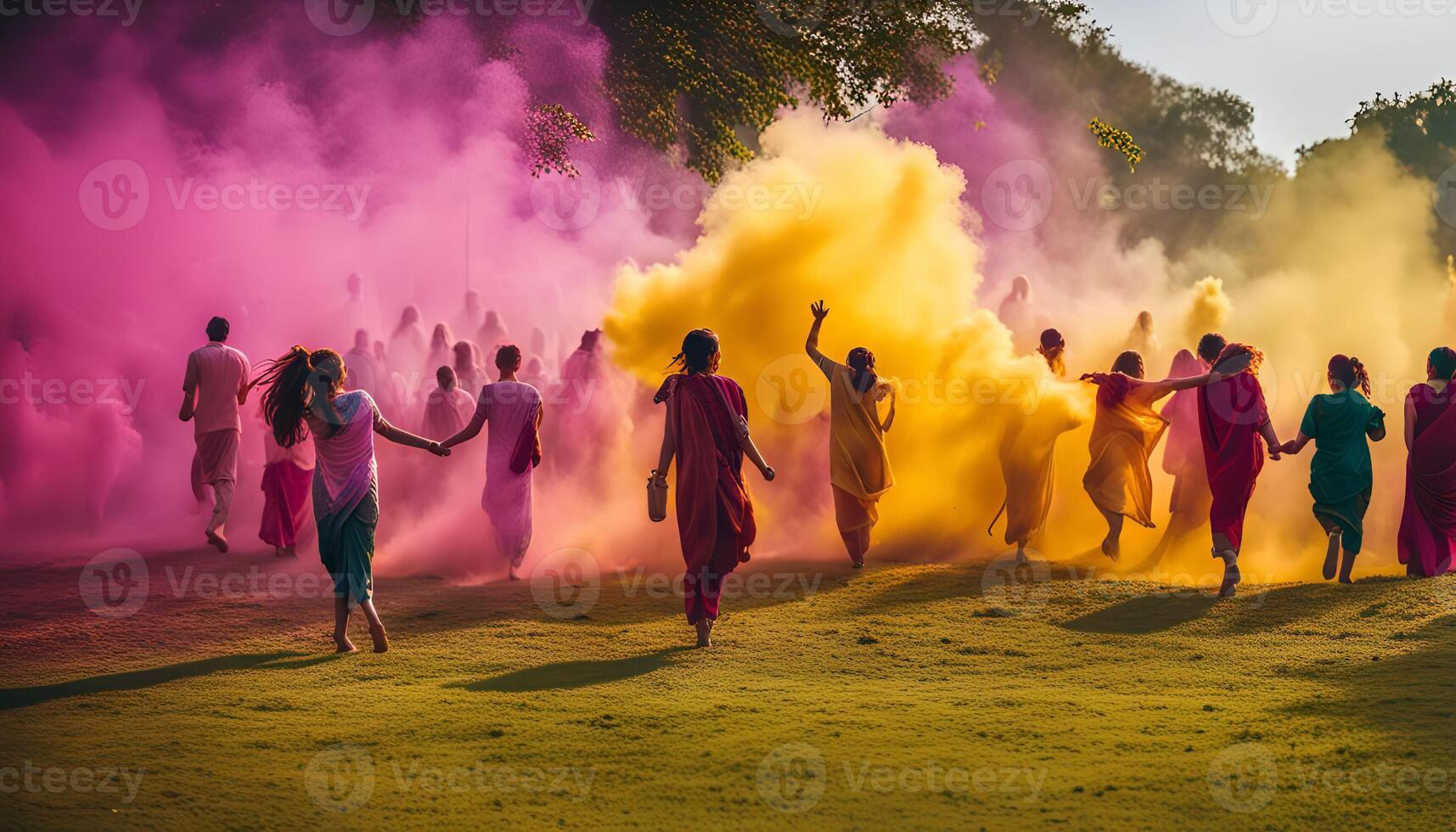 Colorful Celebration Divali photo