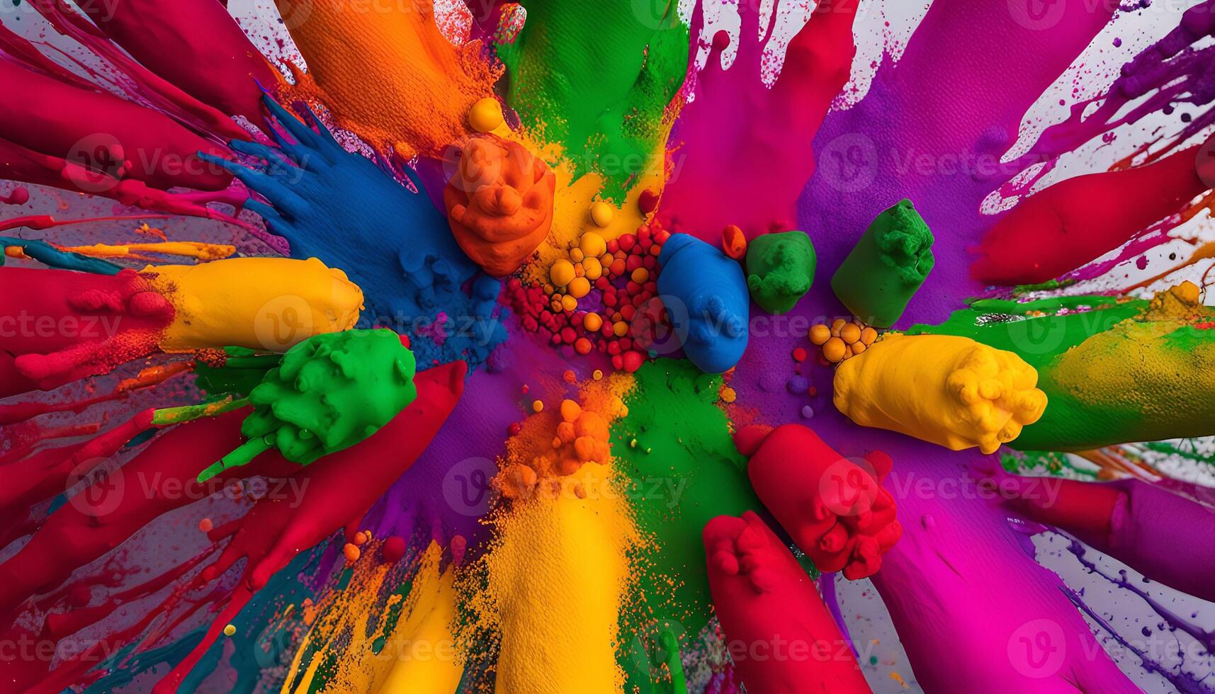 A Rainbow Explosion of Colors photo