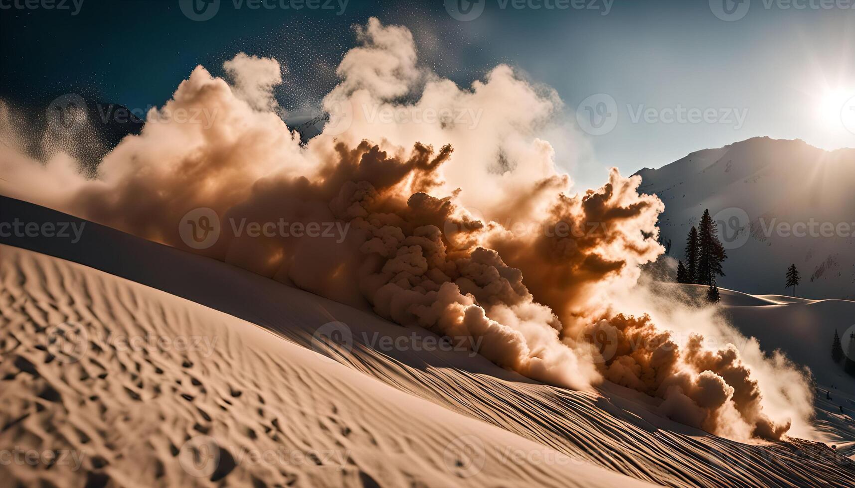 Avalanche in Motion photo