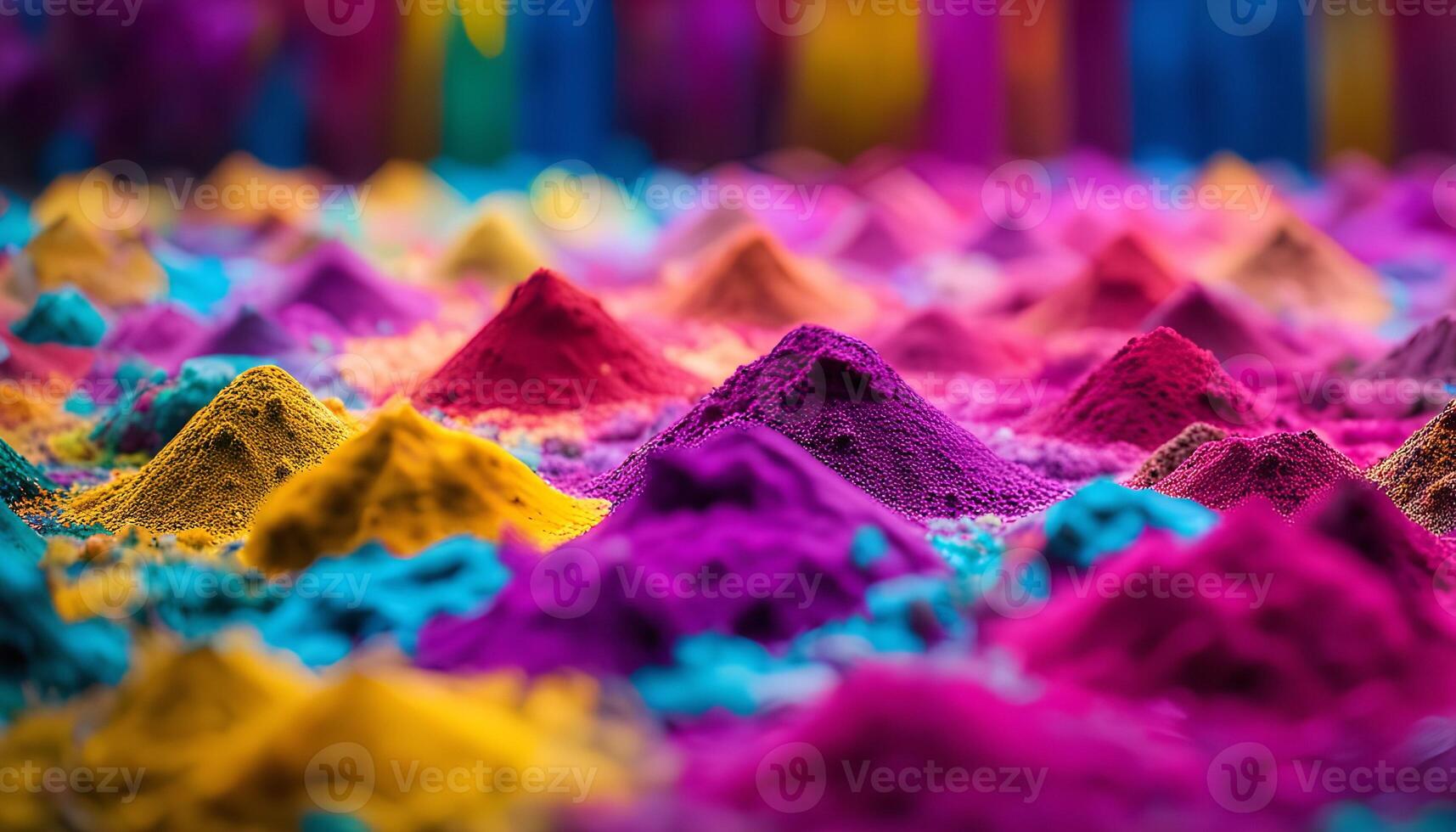 Vibrant Holi Colors photo