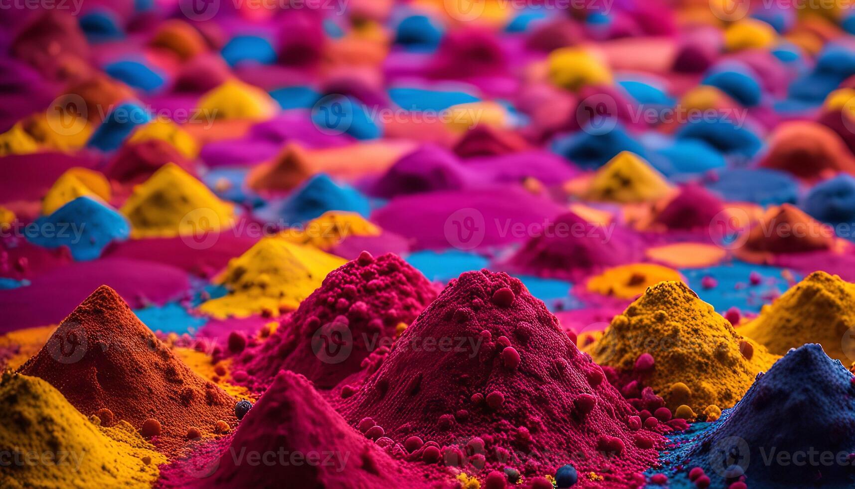 Colorful Powder Mountains photo
