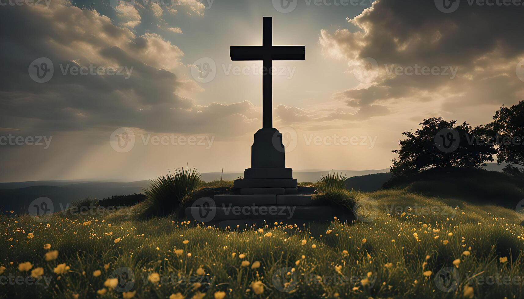Cross on the Hilltop photo