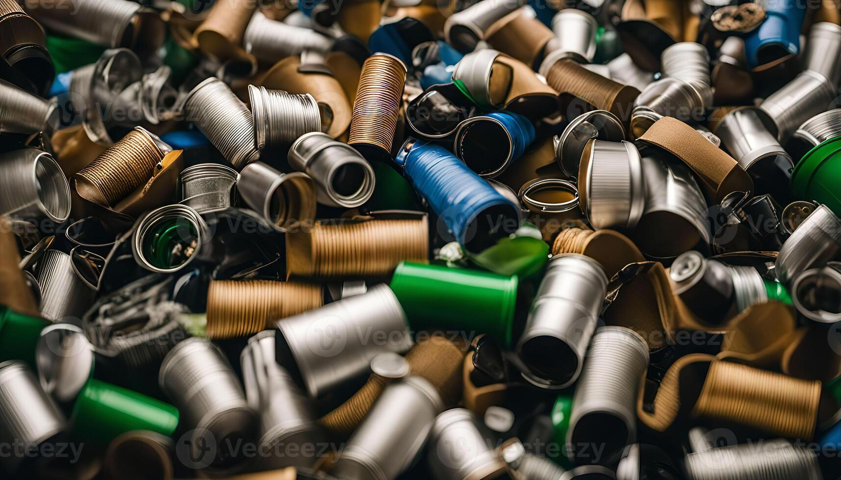 A Pile of Empty Cans photo