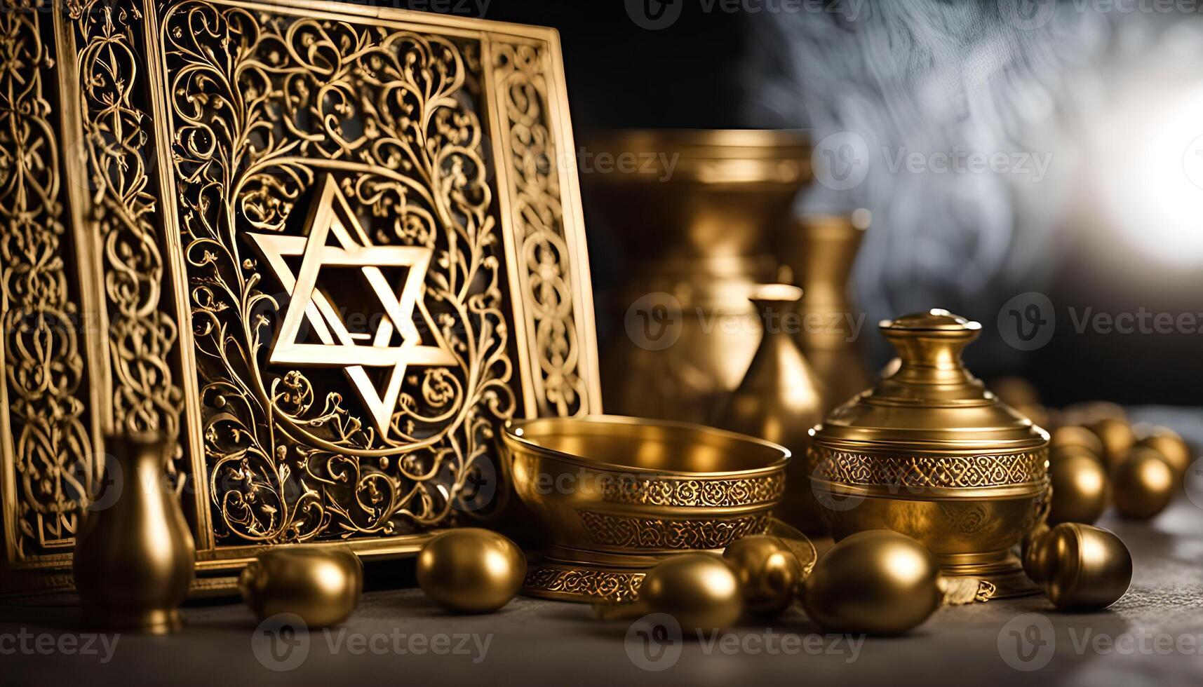 Golden Jewish Artifacts photo