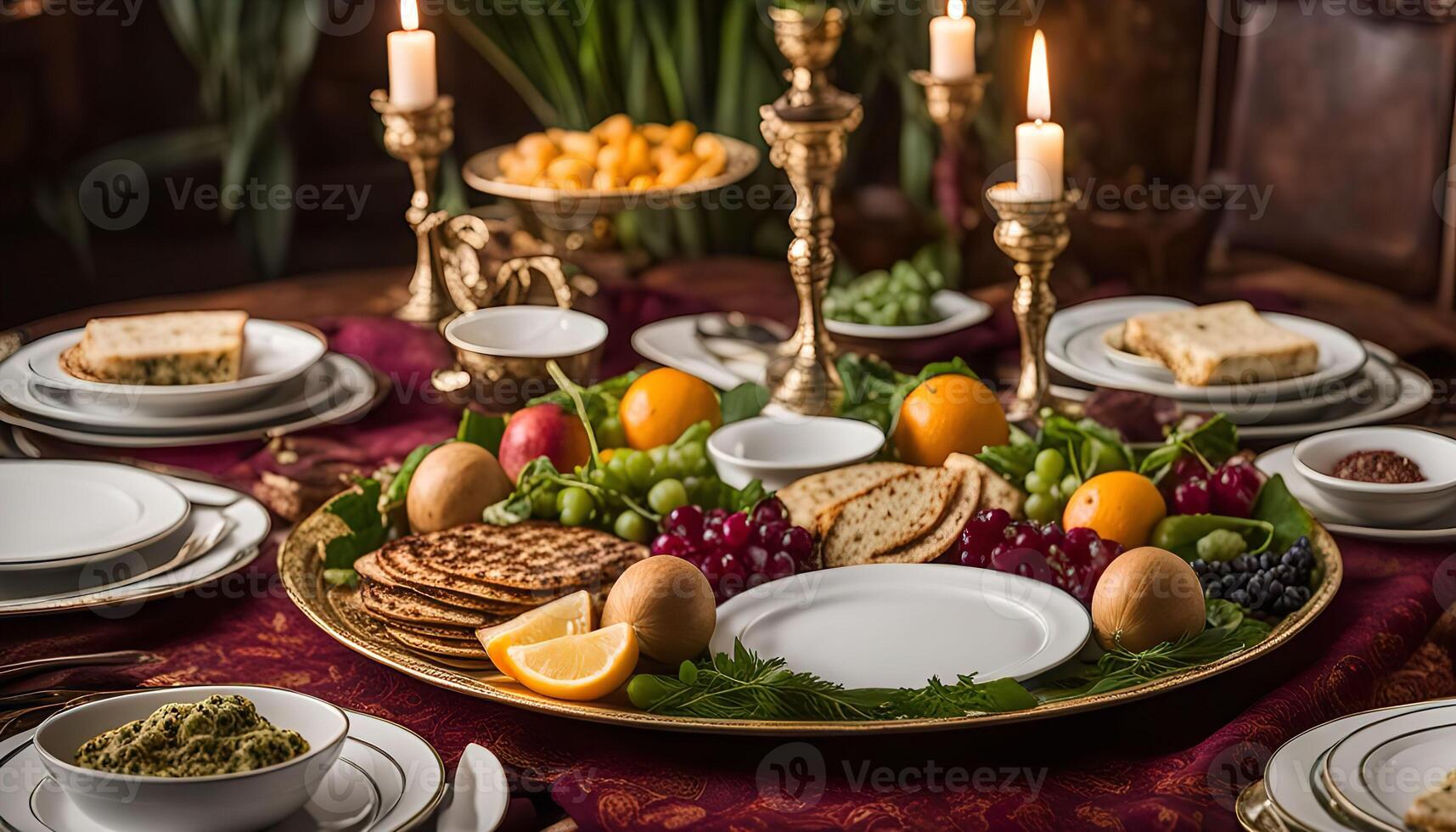 A Festive Table Setting photo