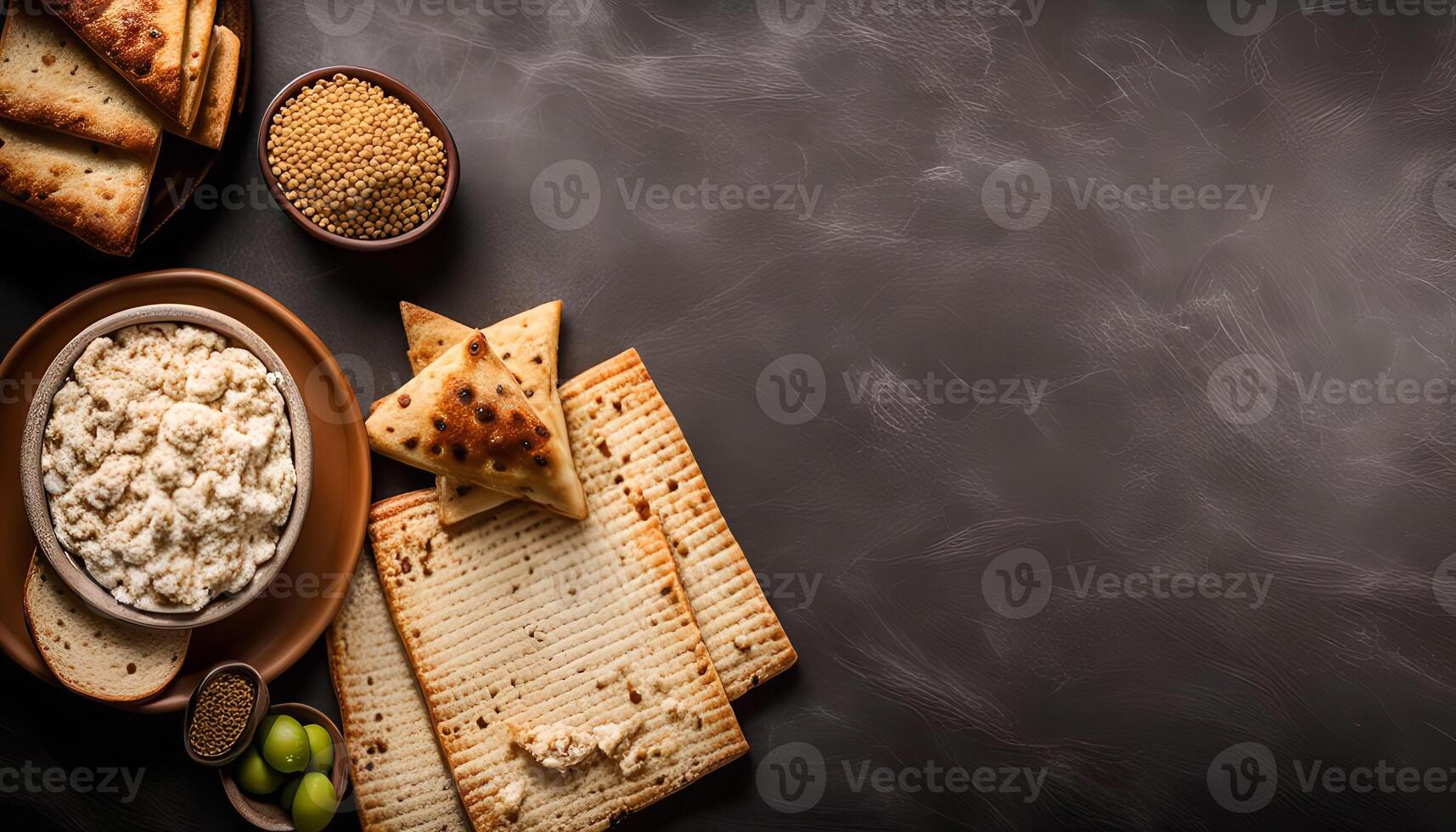 Matzah and Cheese Spread for Passover photo