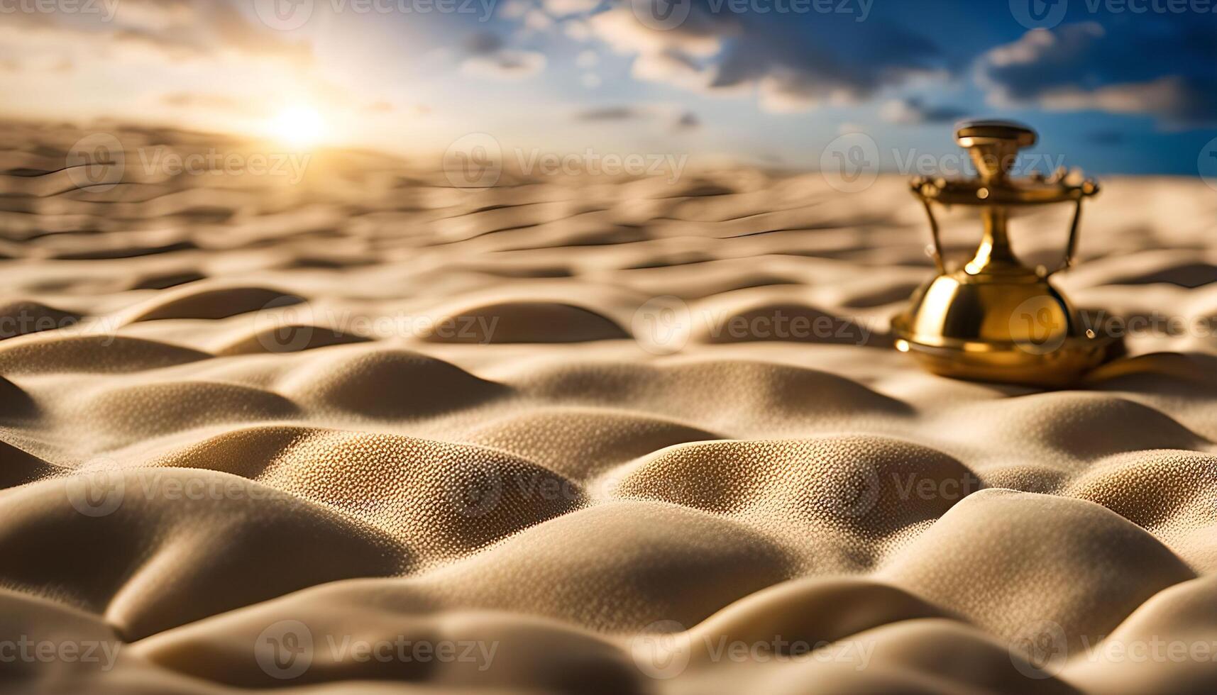 Golden Treasure in the Desert photo