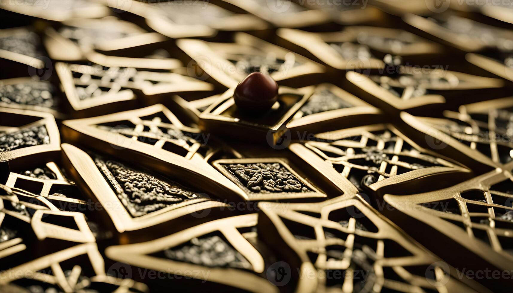 Intricate Gold Ornament photo