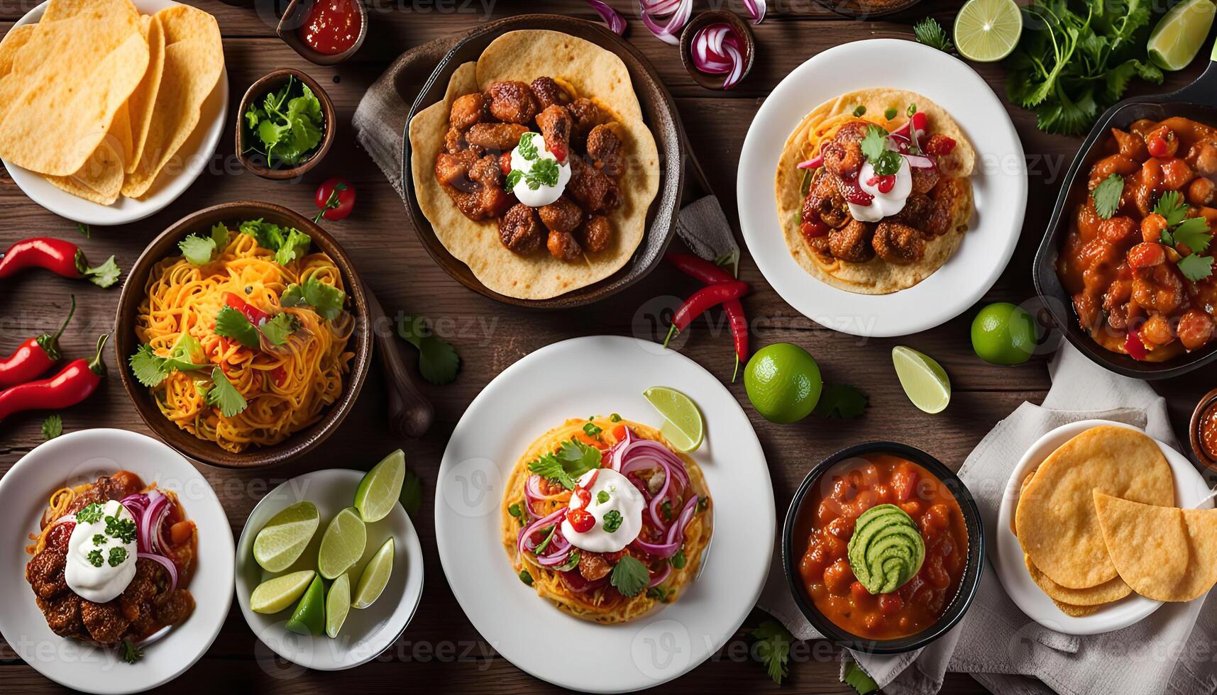Mexican Food Platter photo