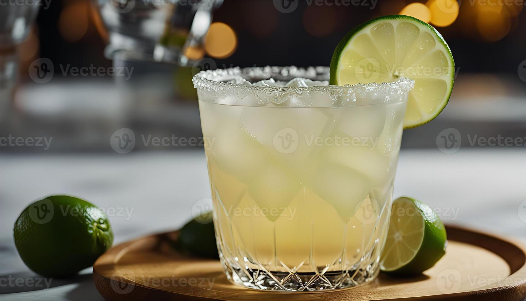 Refreshing Lime Margarita Cocktail photo