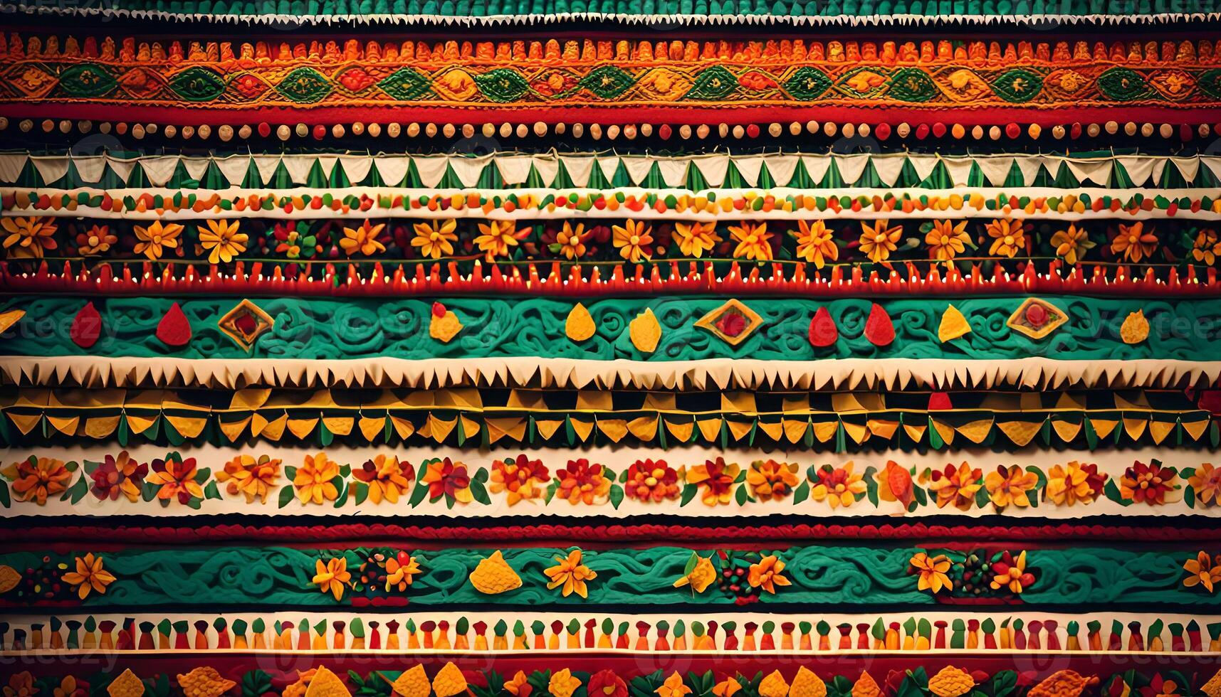 Vibrant Colorful Decoration photo
