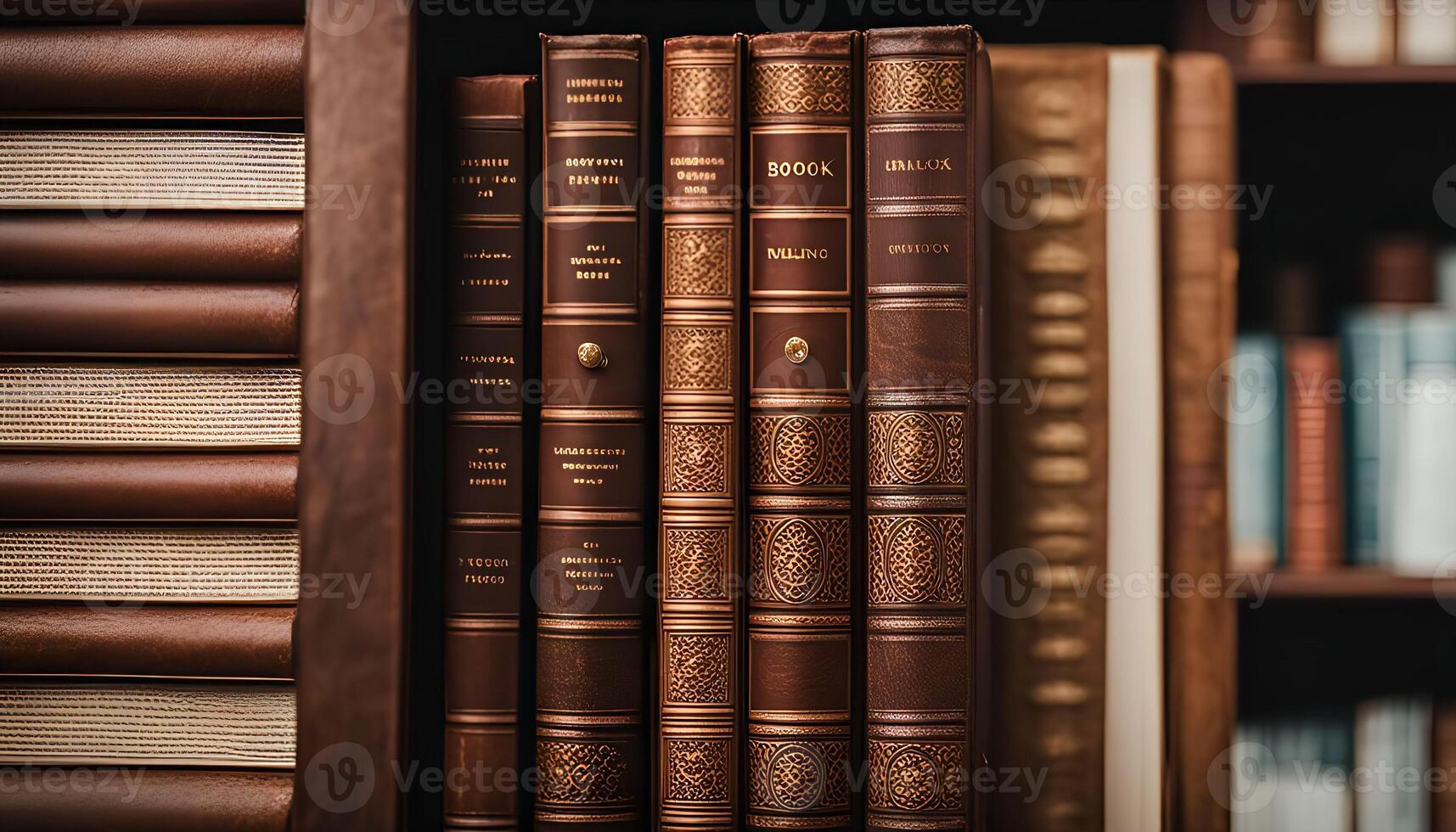 Classic Leather-Bound Books photo