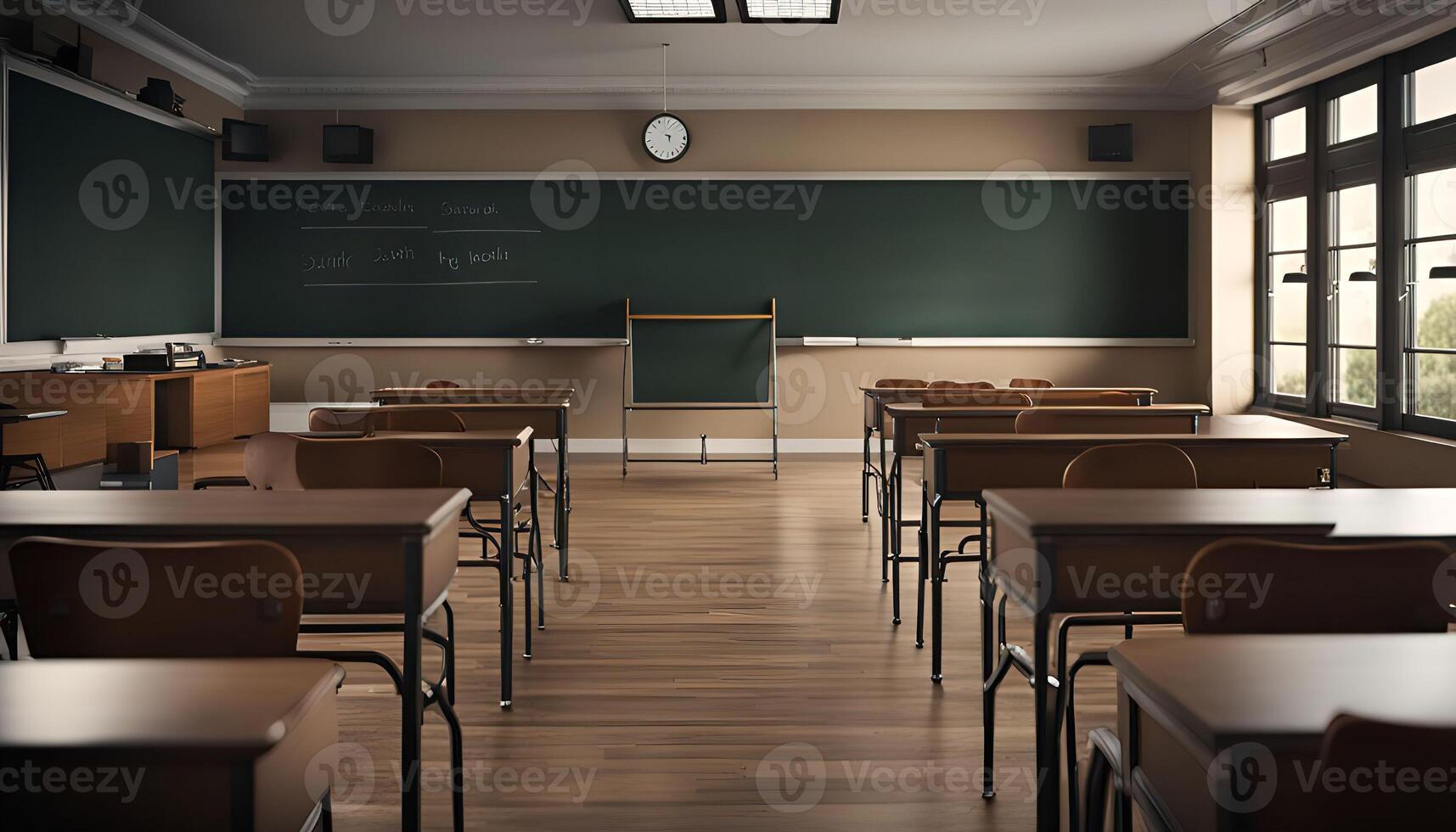 Empty Classroom, a Still Life of Learning photo