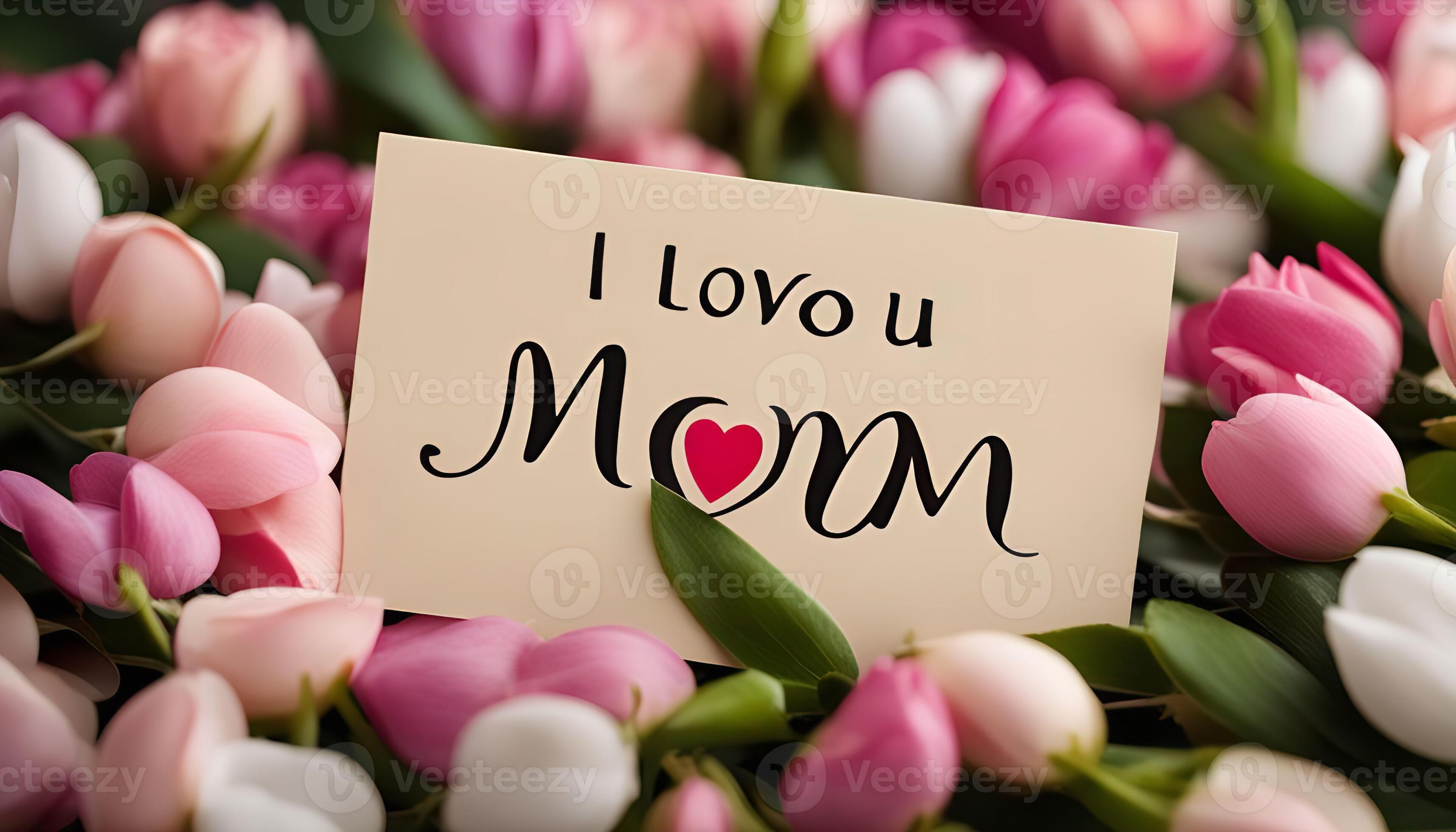Amazing Mom Tulips Card Amazing Mom Tulips Card