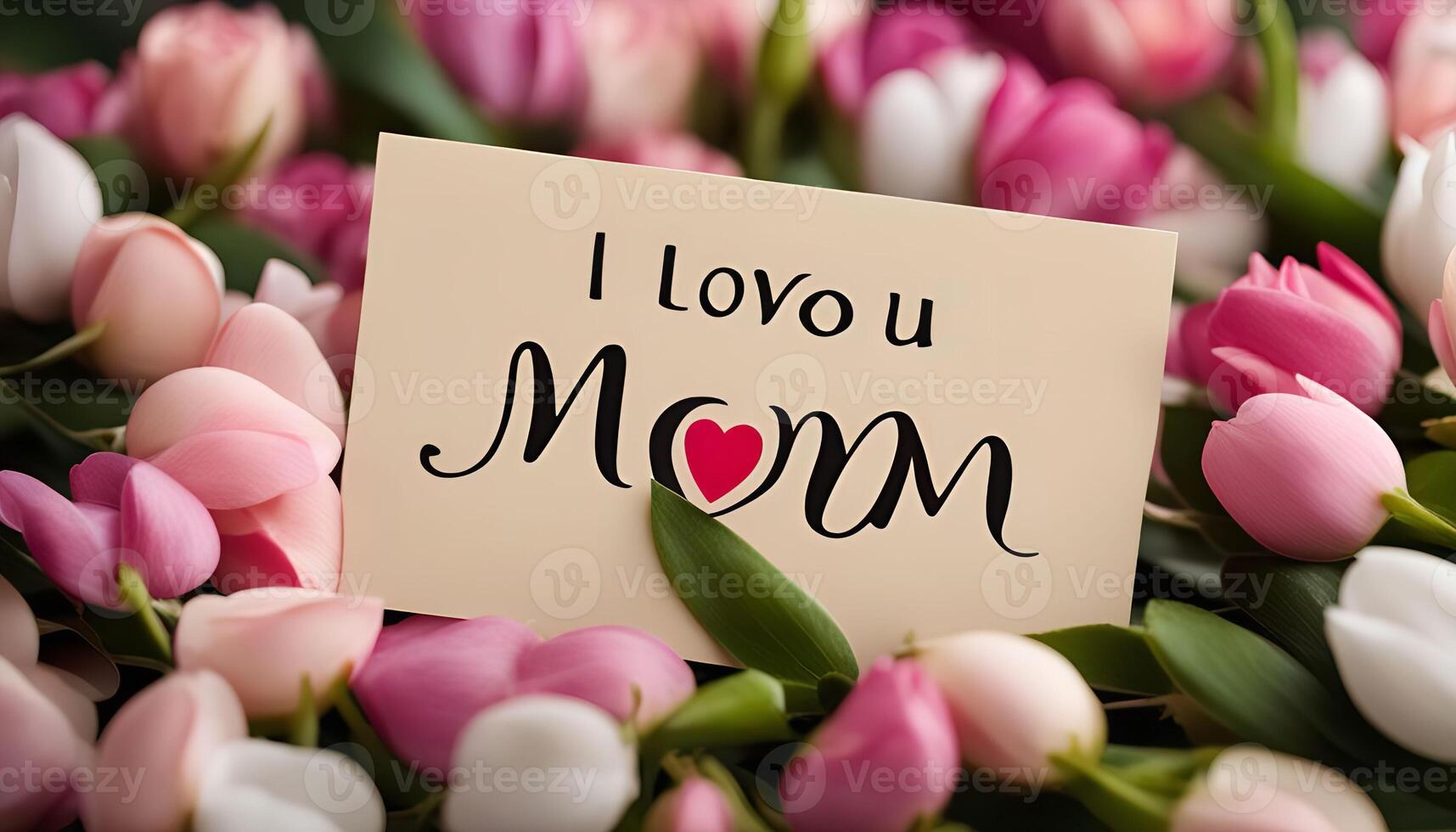 Amazing Mom Tulips Card Amazing Mom Tulips Card