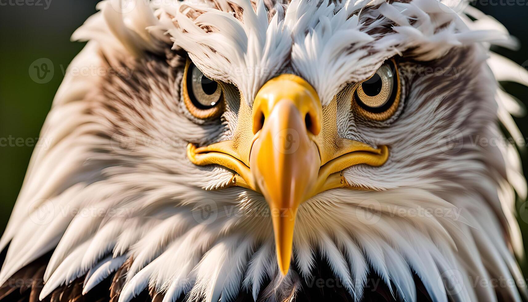 Close-Up Portrait of a Majestic Bald Eagle photo