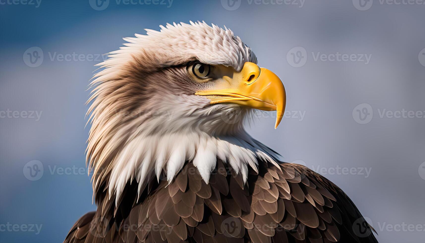 Majestic Bald Eagle Portrait photo