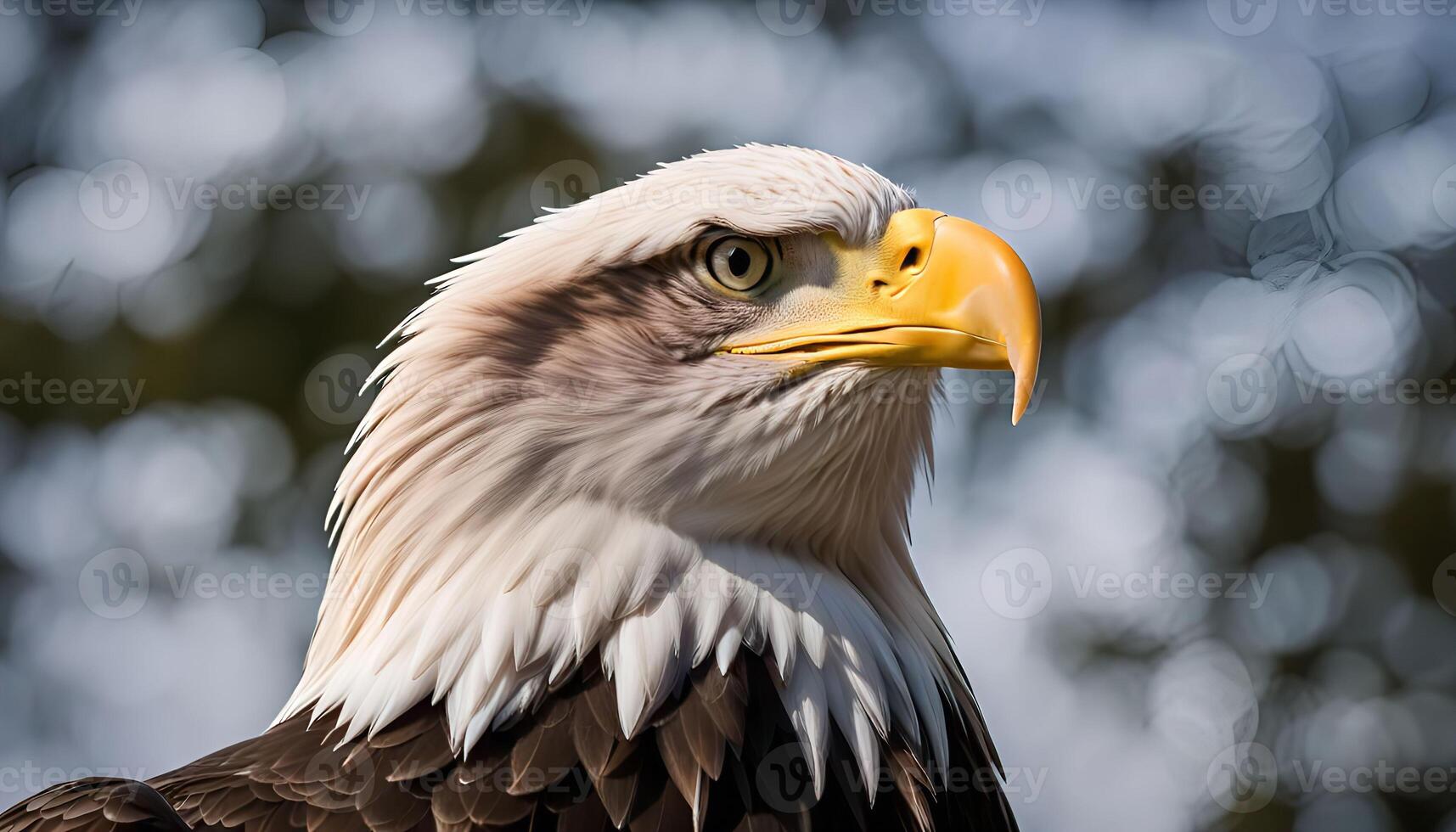 Majestic Bald Eagle Portrait photo