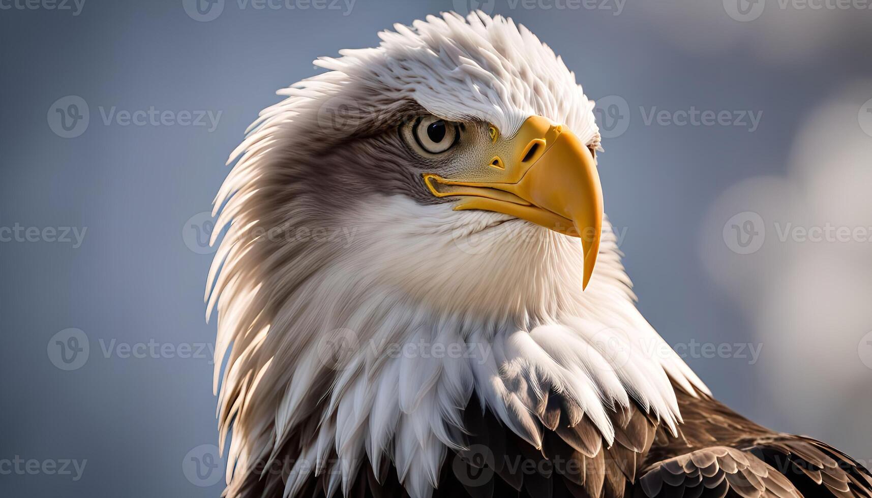 Majestic Bald Eagle Portrait photo