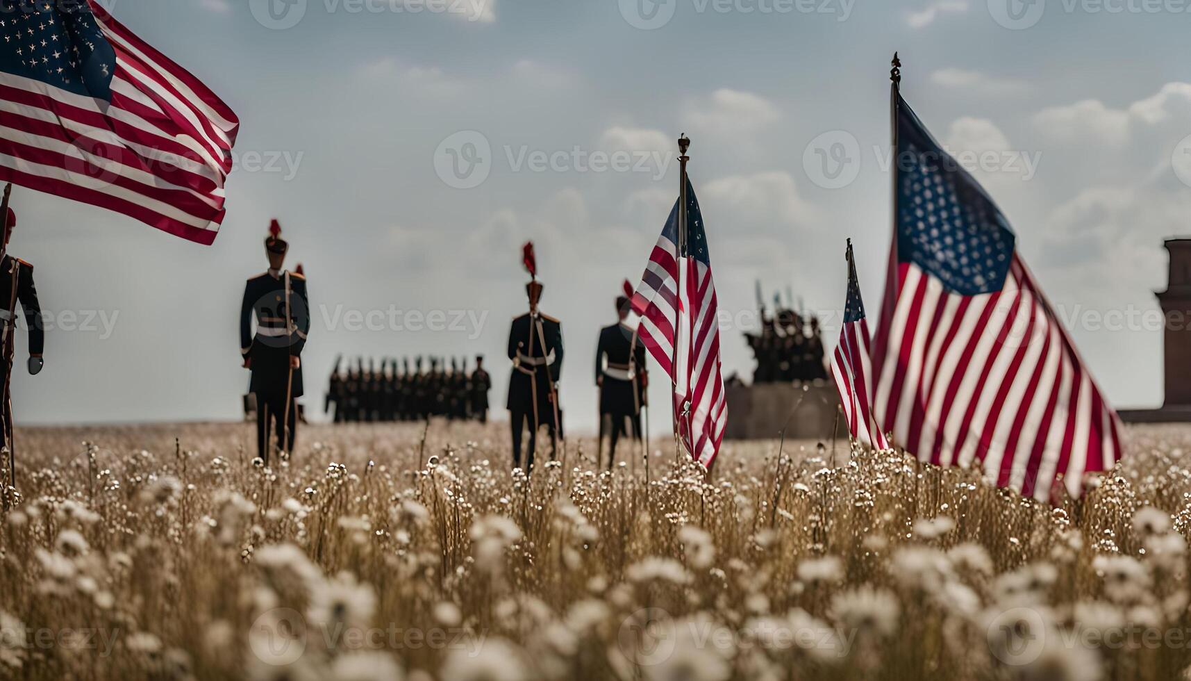 American Flag Ceremony photo