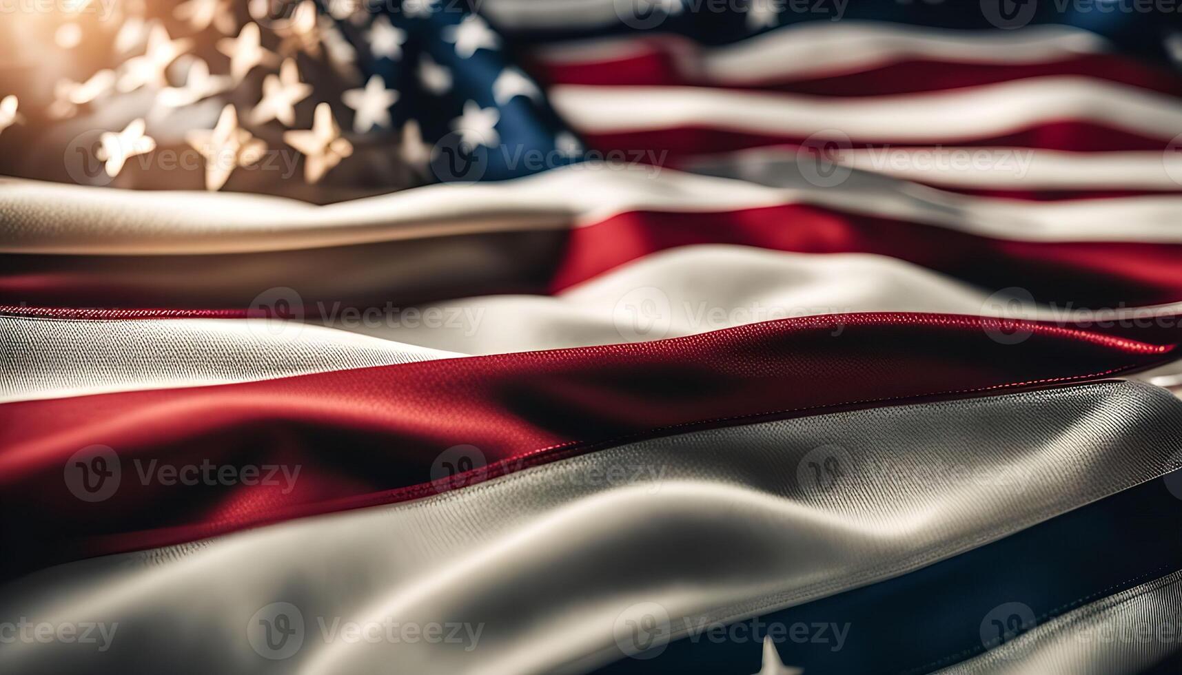American Flag Close-up photo