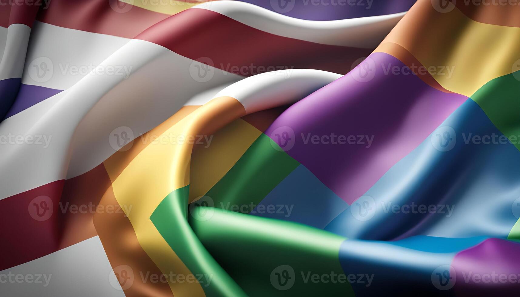 Pride Flag Colors, Symbol of LGBTQ Community photo
