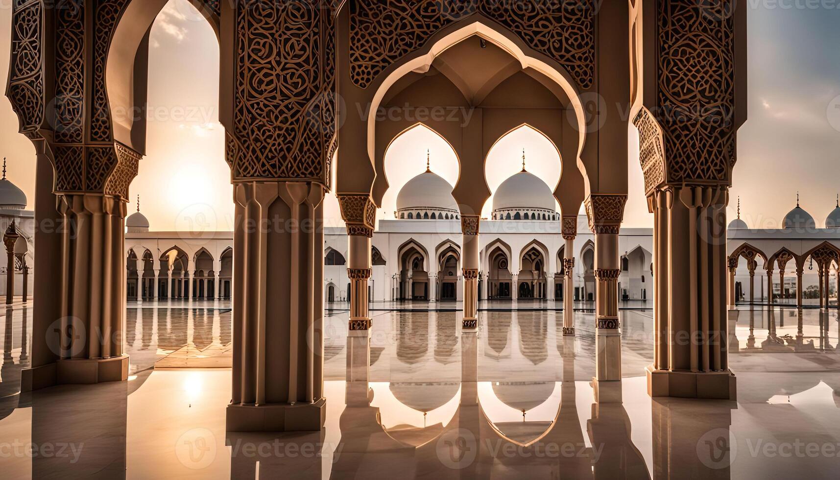 Mosque Architecture in the Middle East photo