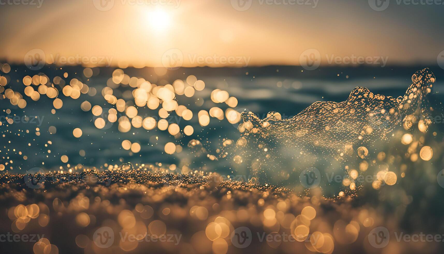 Golden Hour Seafoam photo