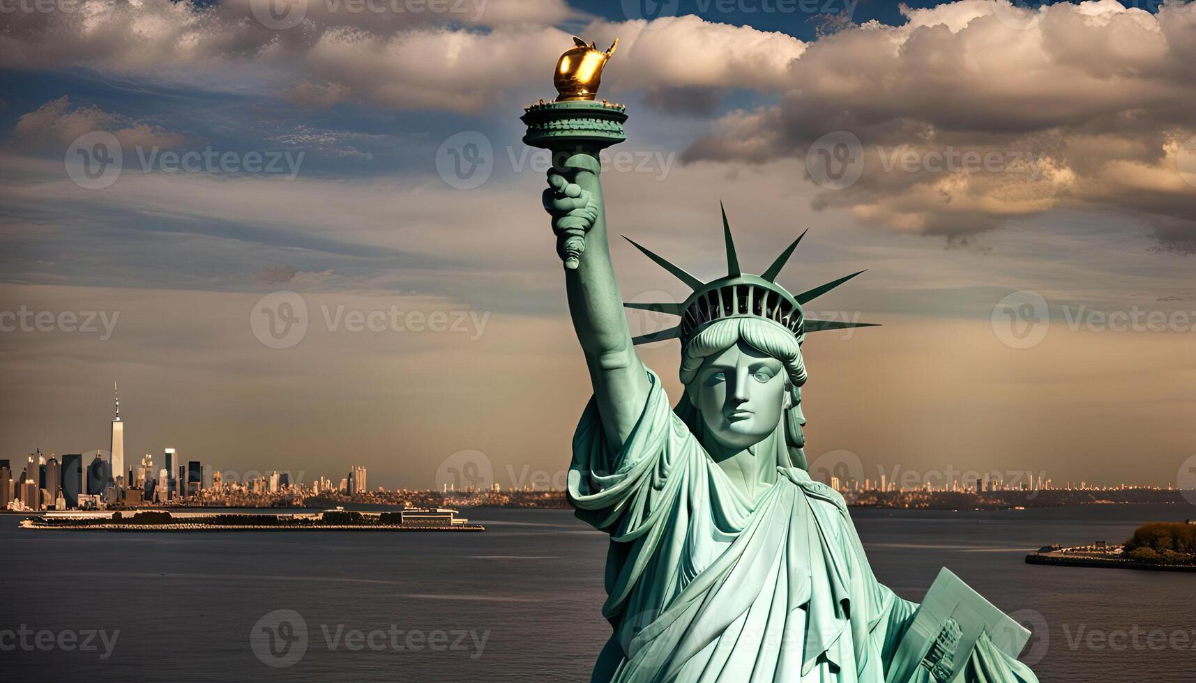 Statue of Liberty, a Symbol of Freedom photo