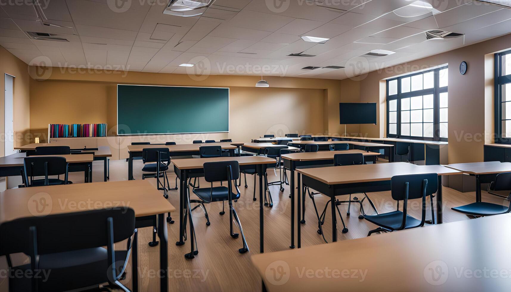 Empty Classroom Interior Design photo