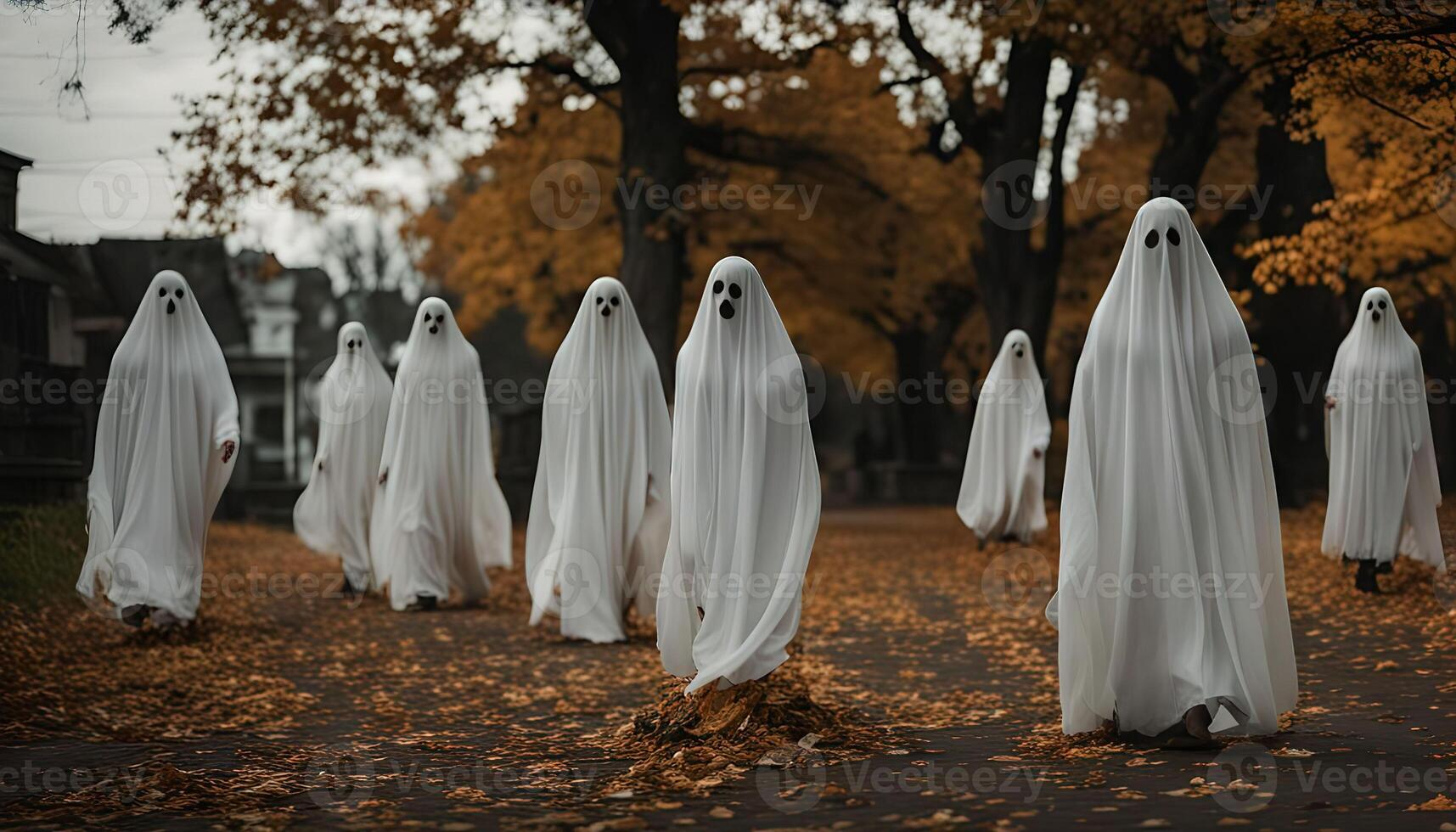 Spooky Ghost Parade photo