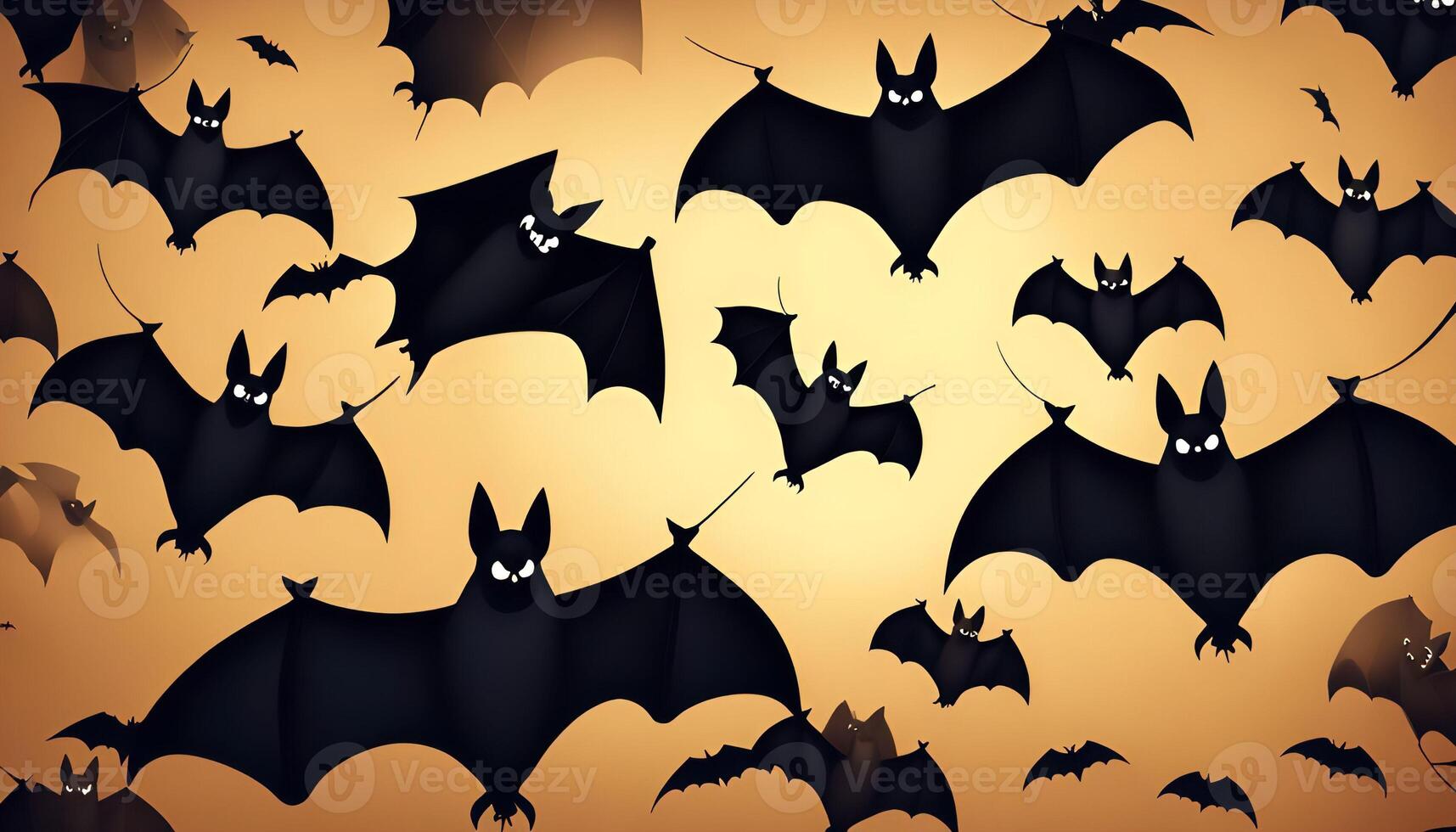 Bats Flying in the Night photo