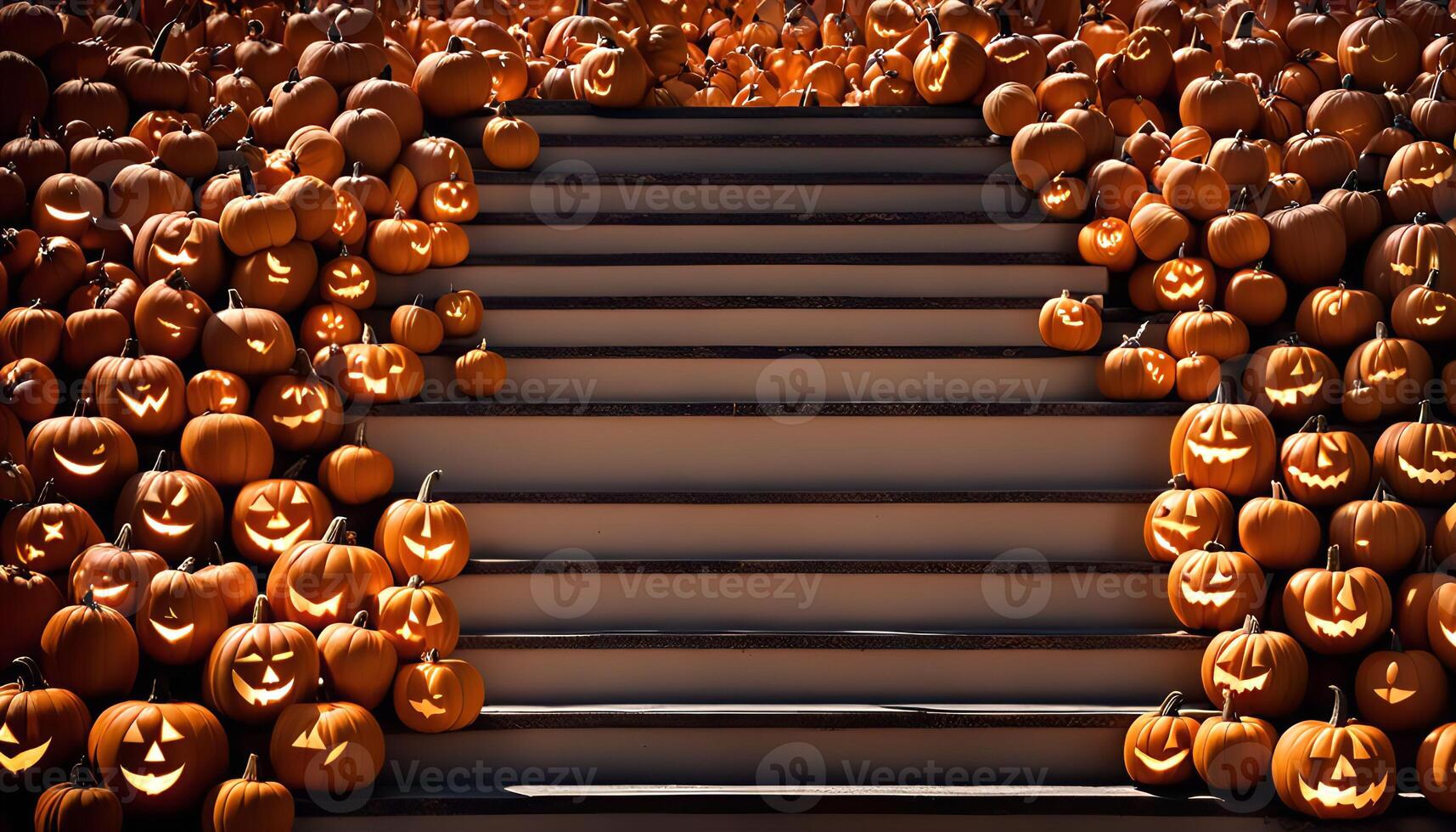Jack-O-Lantern Stairway to Halloween photo