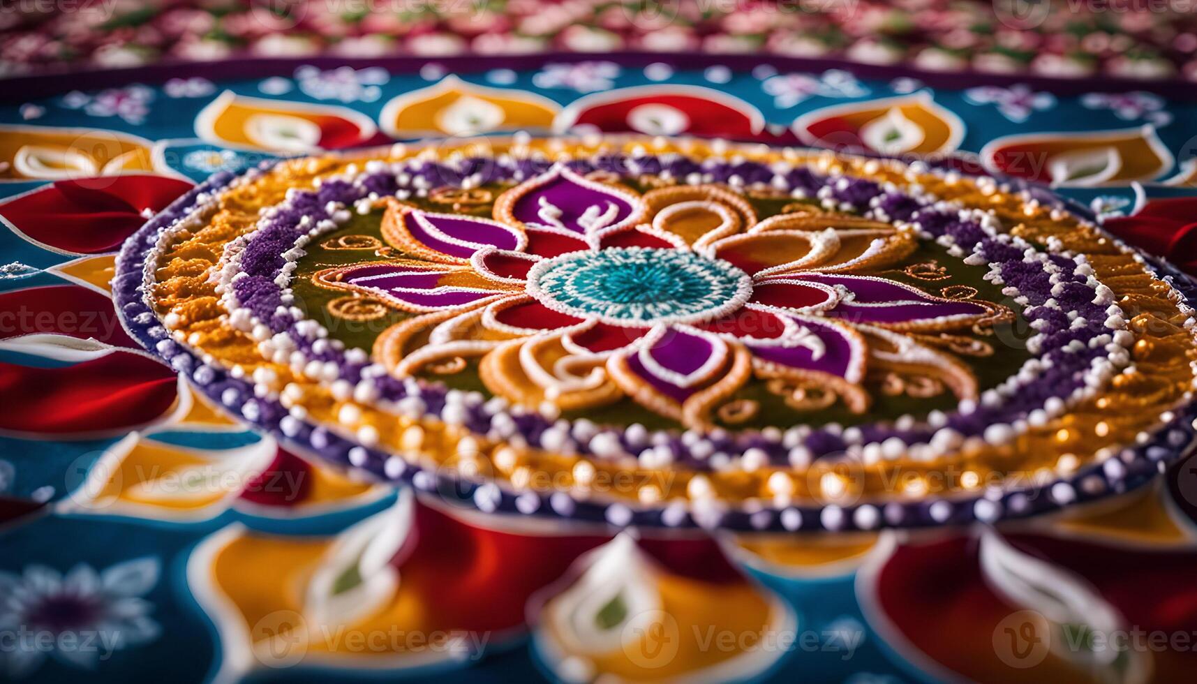 Intricate Rangoli Design photo