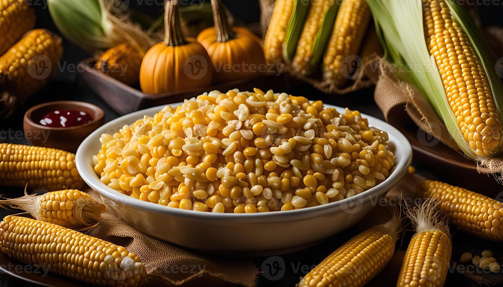 Corn on the Cob Ready to Eat photo