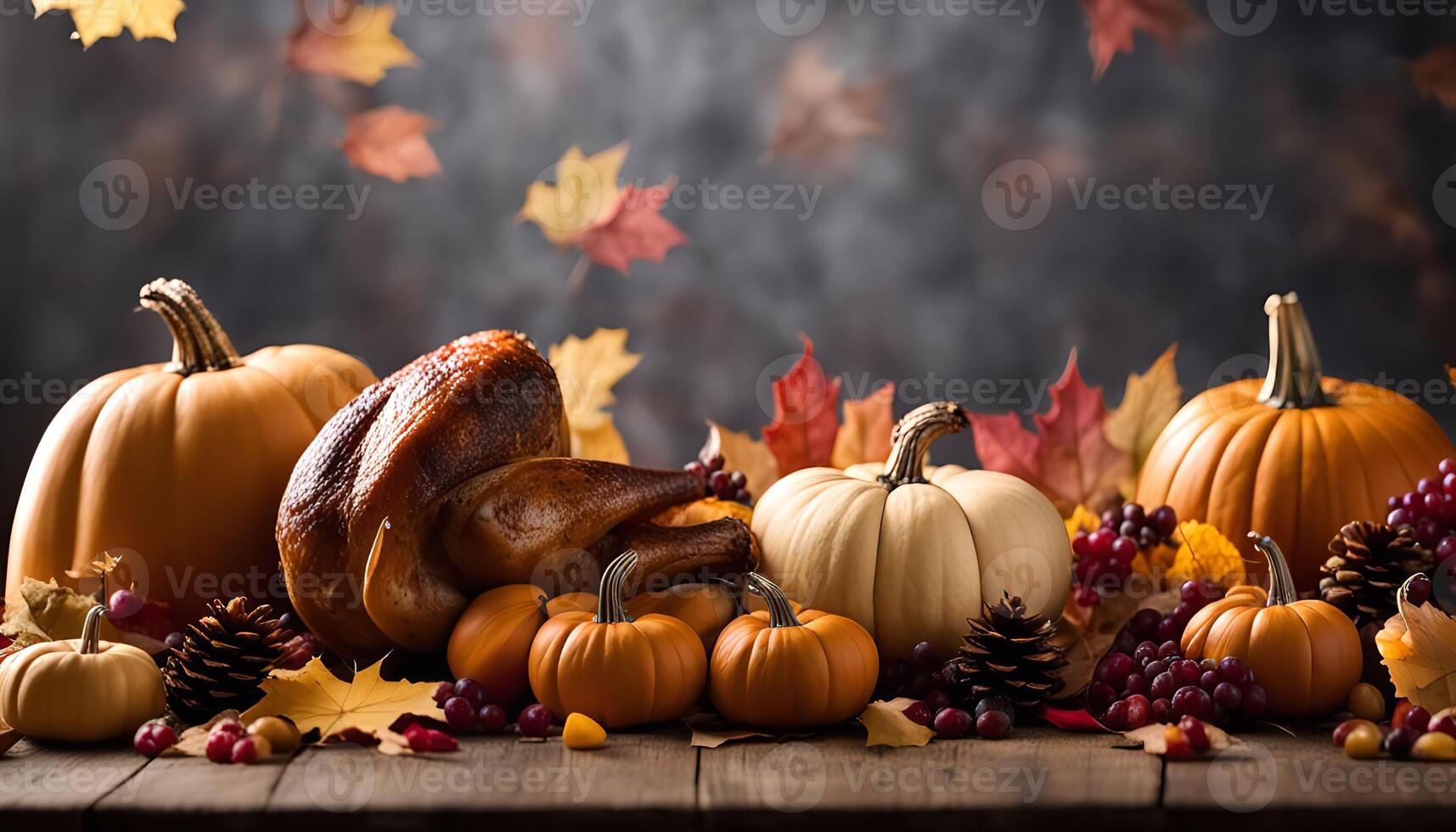 Thanksgiving Feast turkey photo
