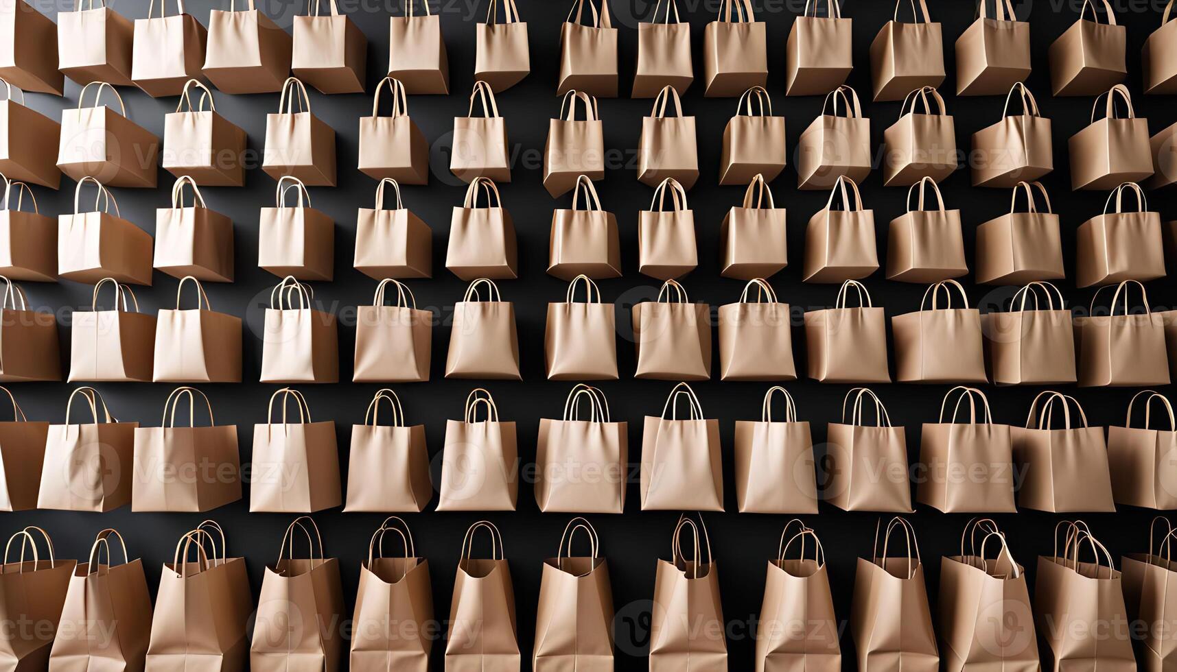 Pattern of Paper Bags photo
