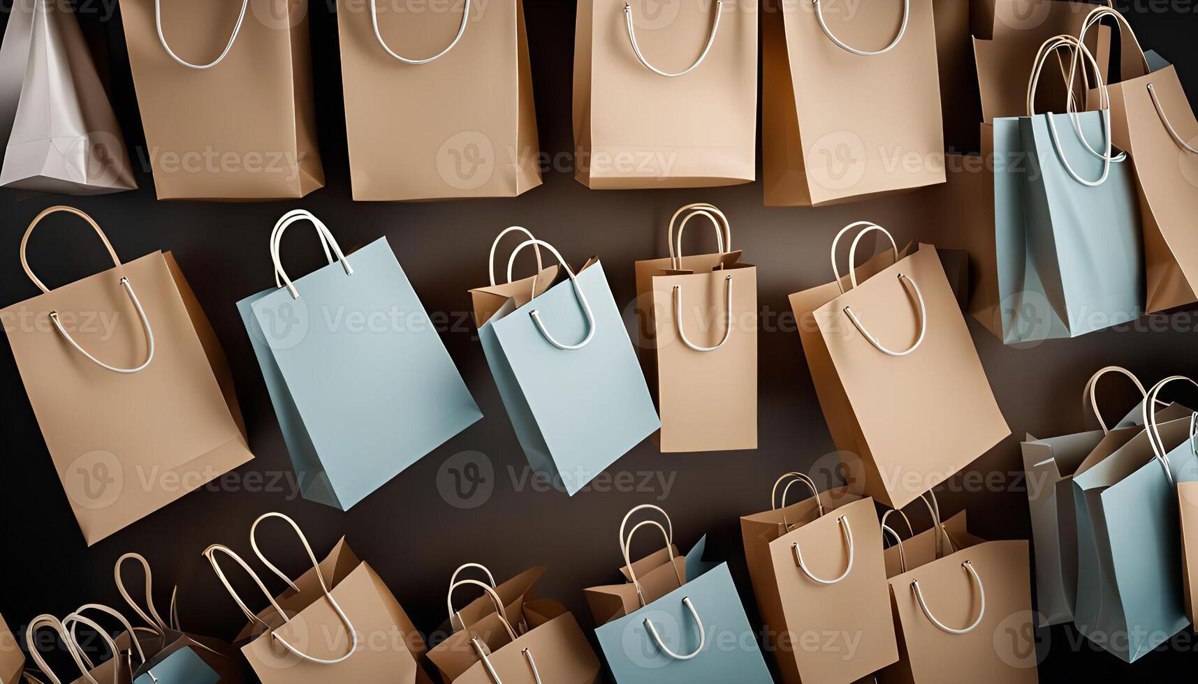 Shopping Bags Background photo