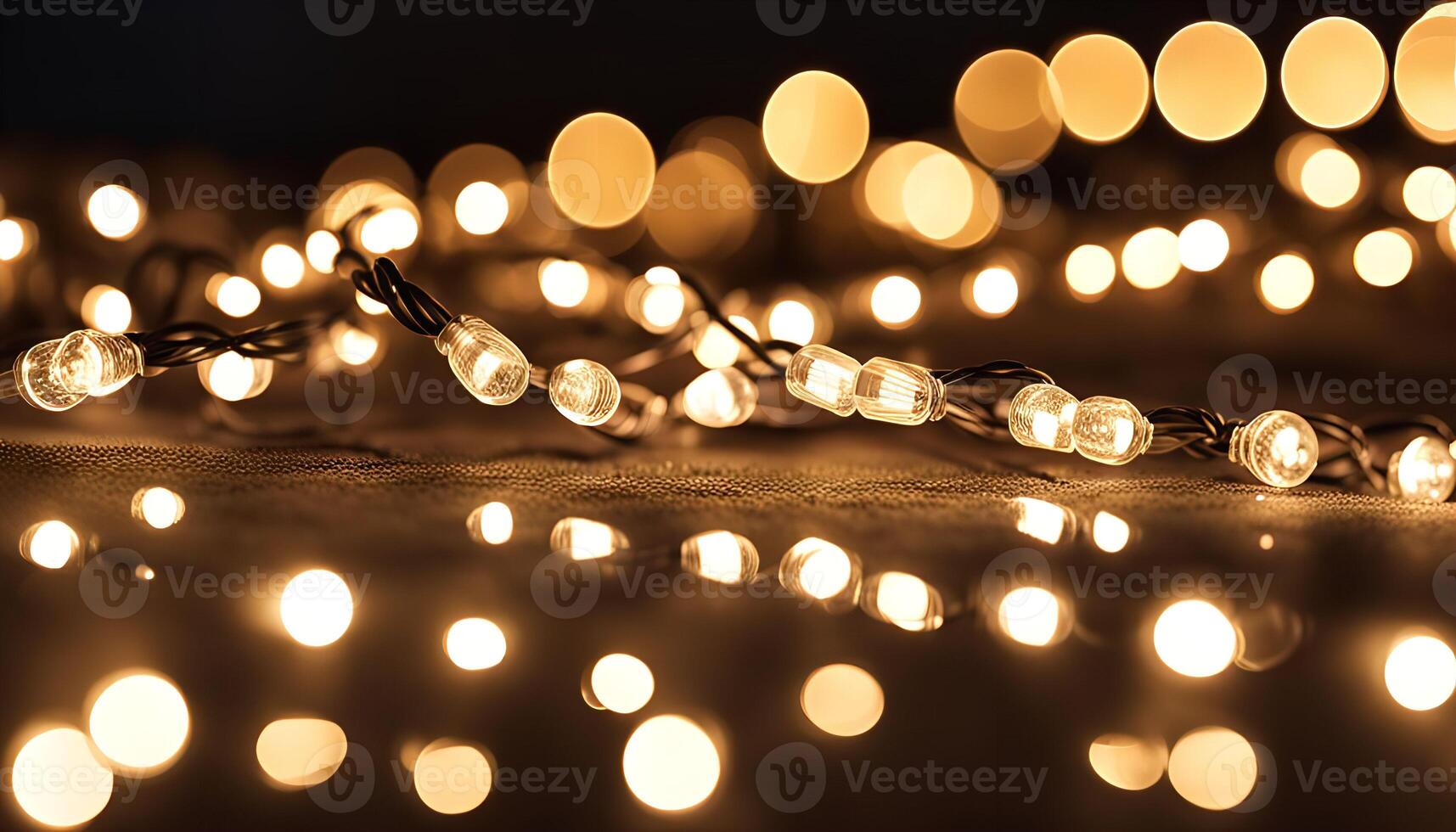 Warm and Festive String Lights photo