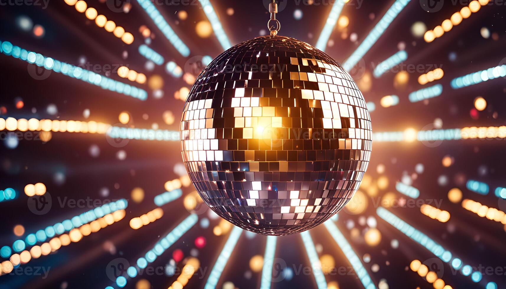 Disco Ball in a Rave Setting photo