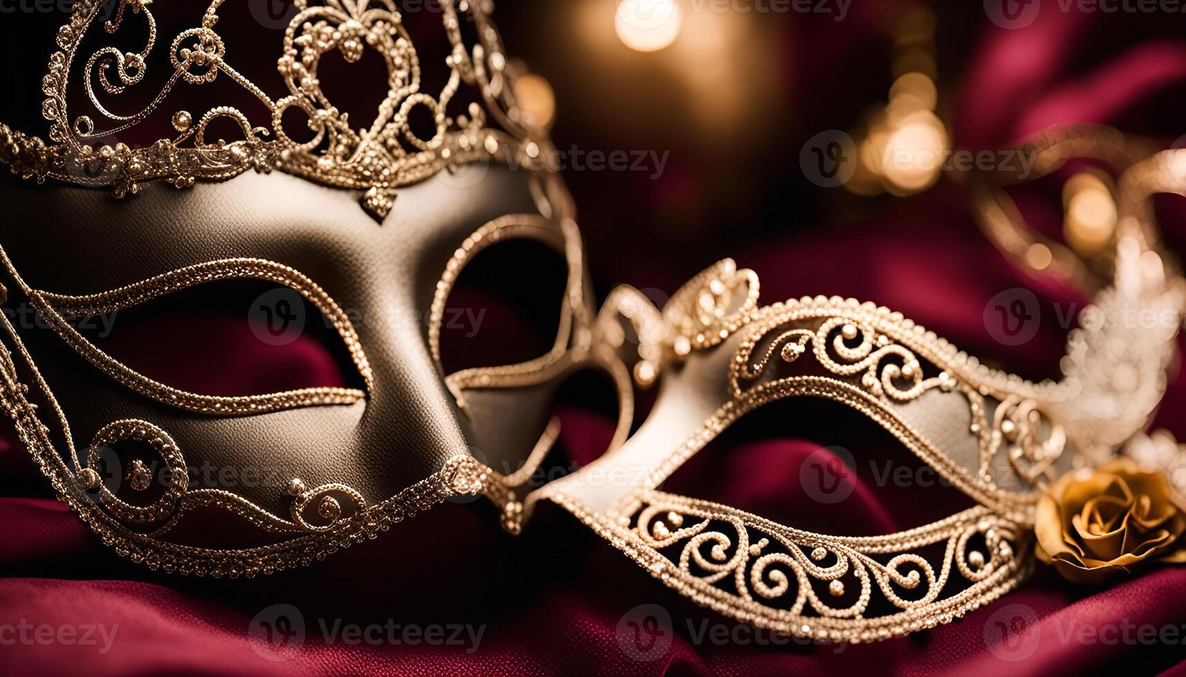 Elegant Venetian Masks photo