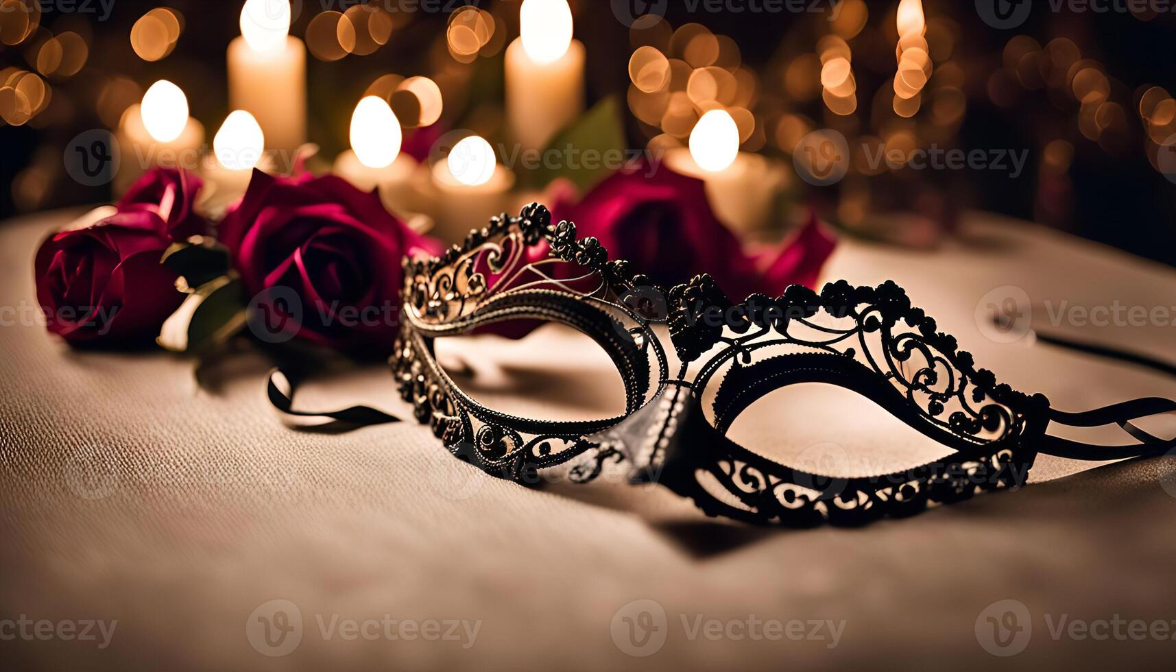 Masquerade Night costume mask photo