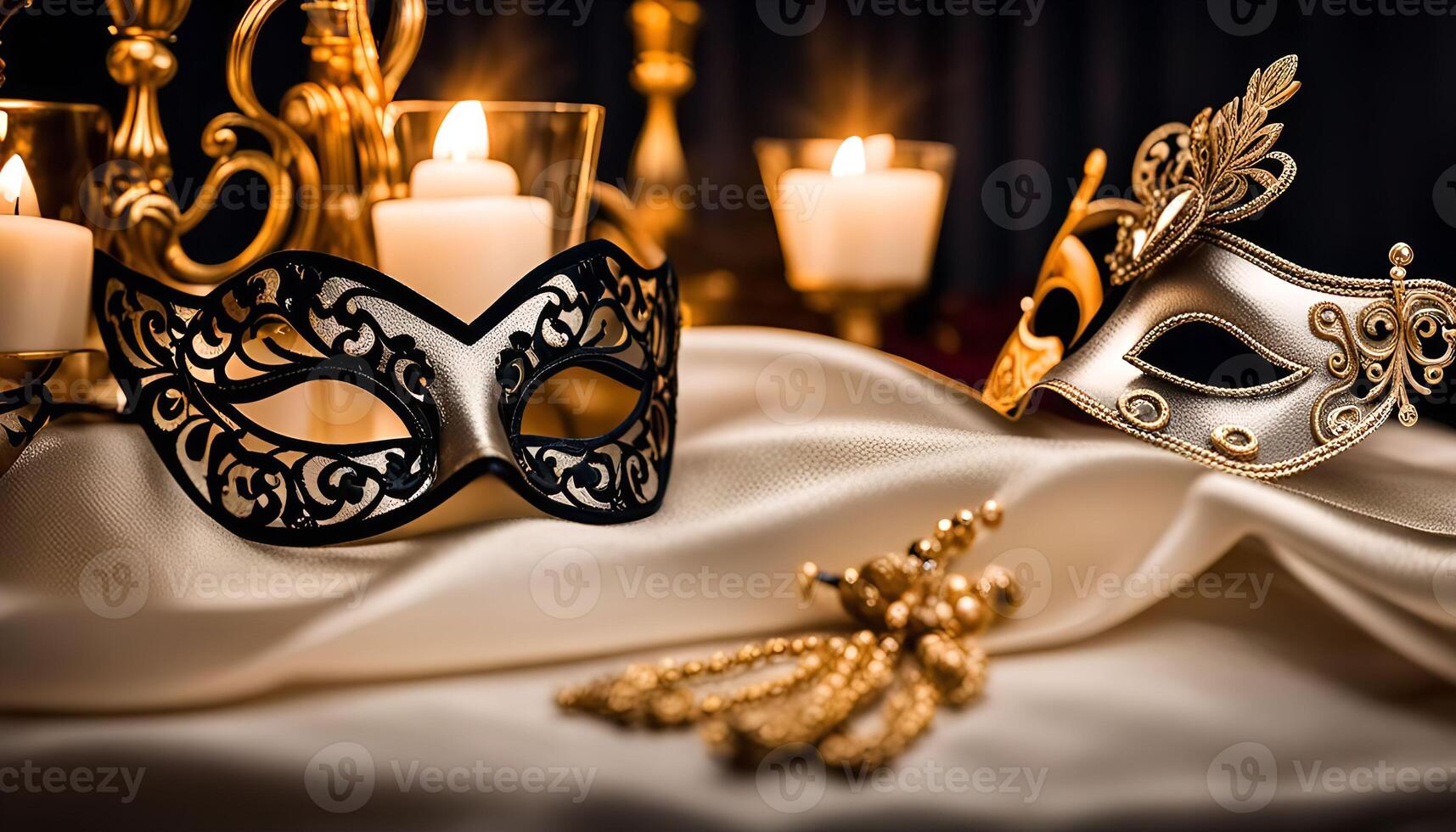 Venetian Masquerade costume mask photo