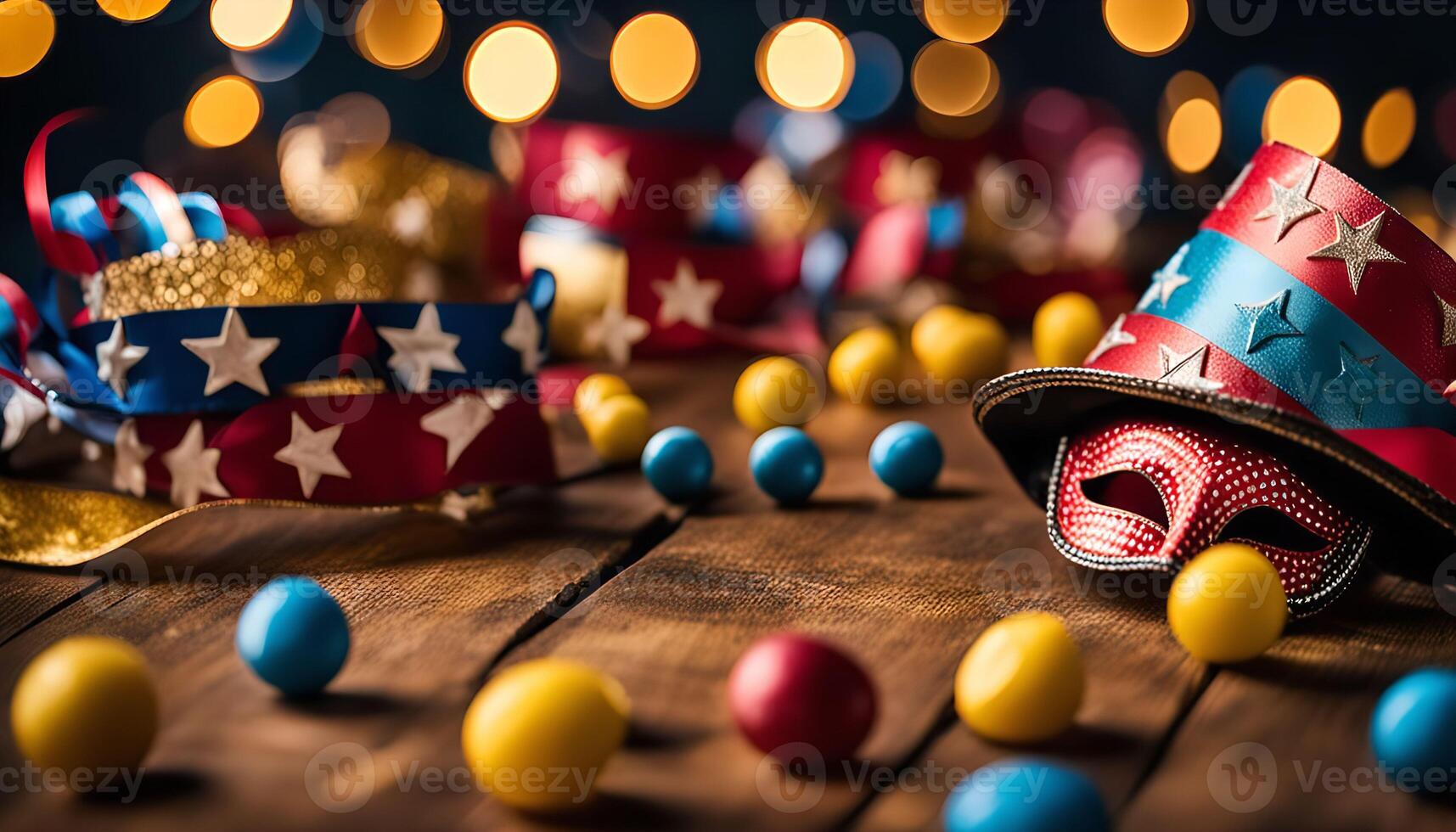 Party Decorations with Candy photo