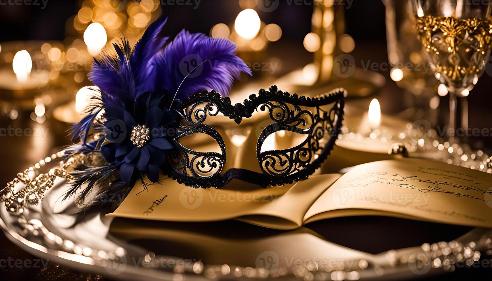 Masquerade Ball Invitation photo