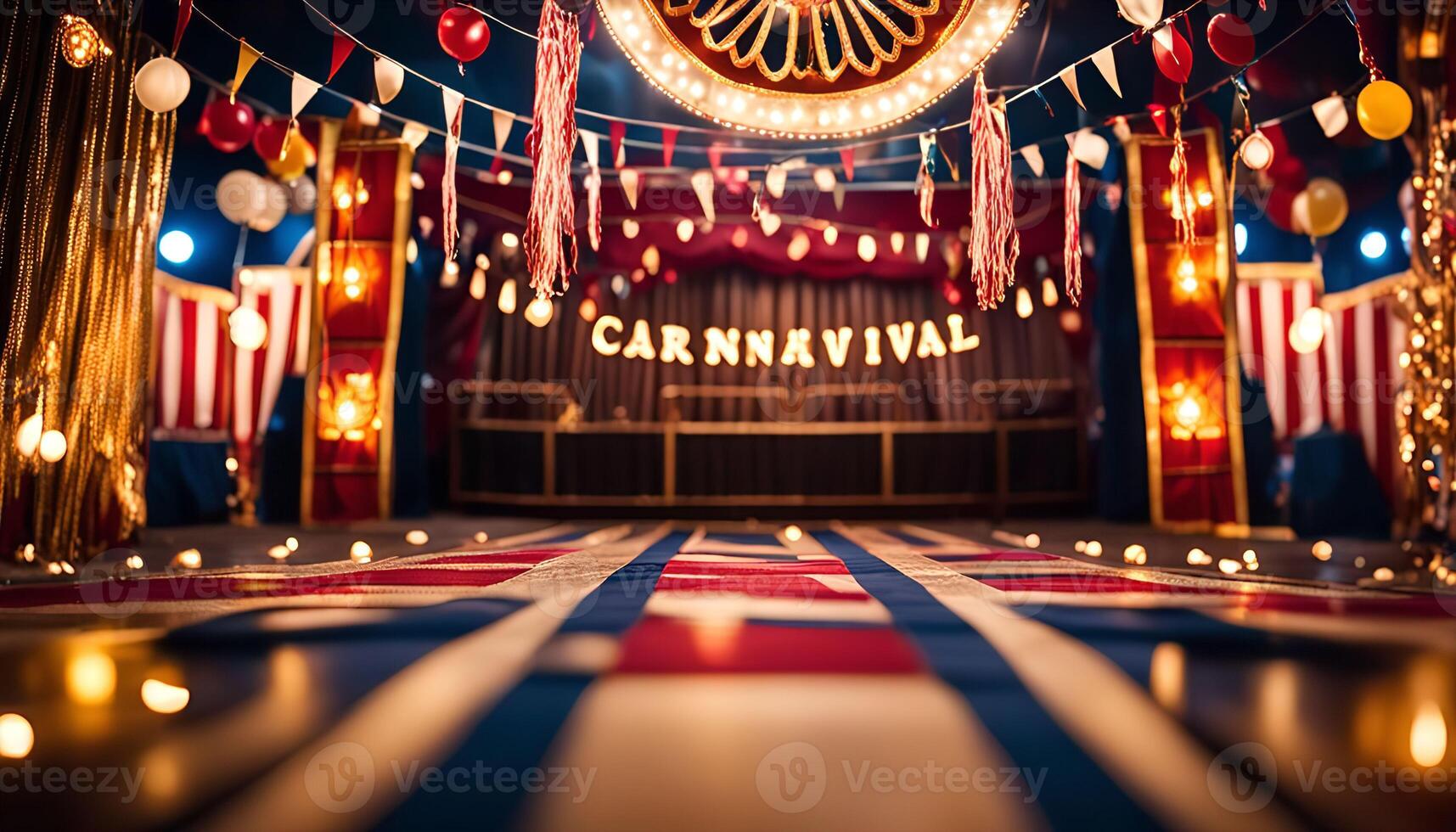 Carnival Stage Decor photo